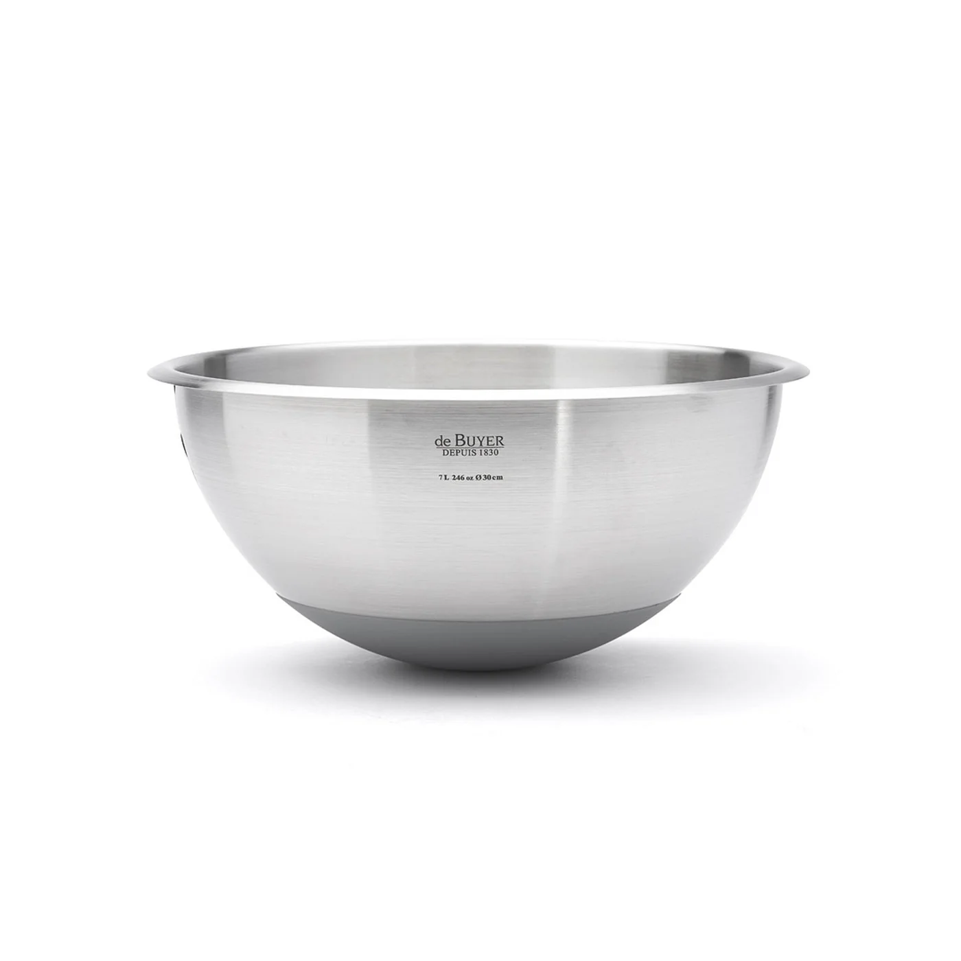 Bassine - Inox & Silicone - Ø30cm - Inox - Image 2