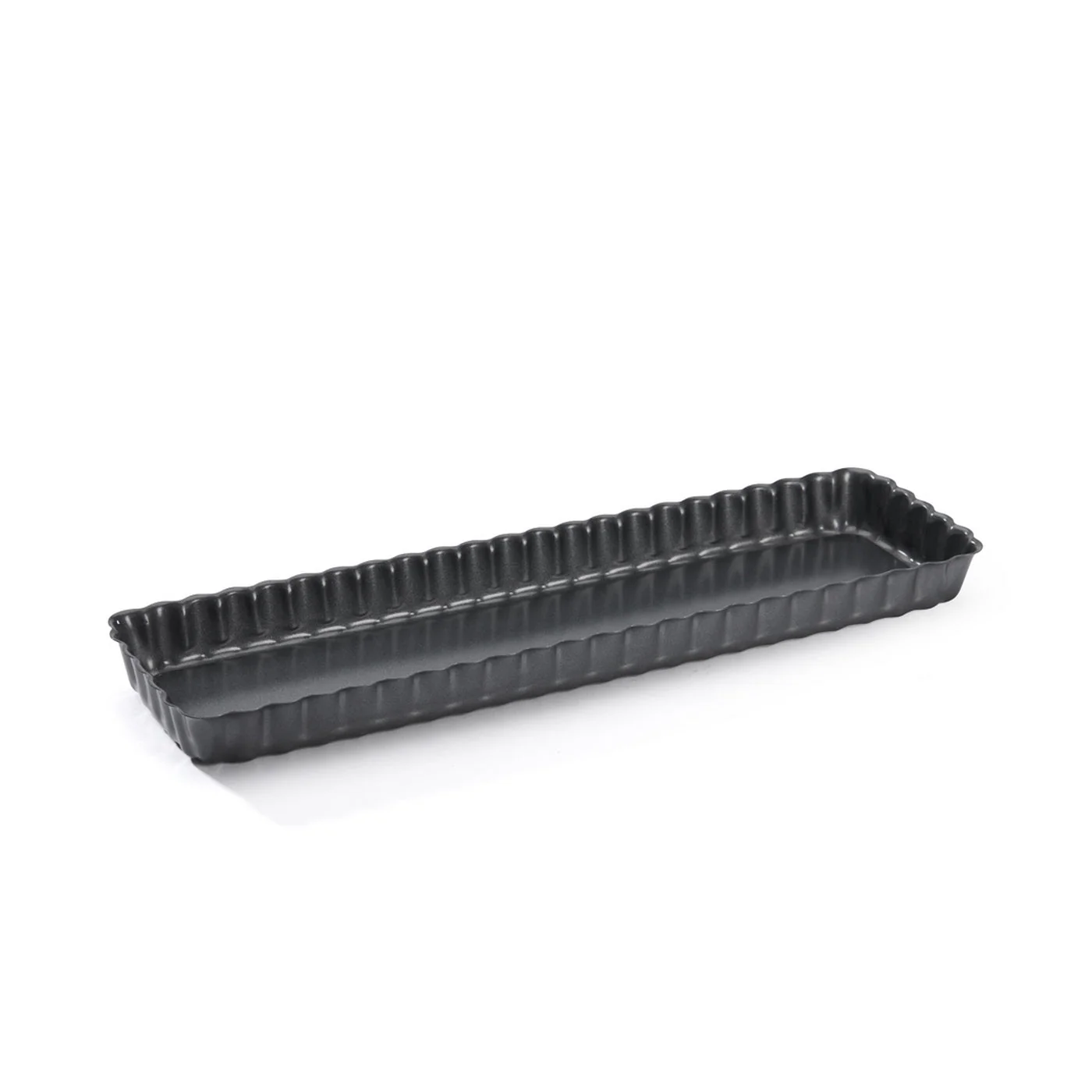 Tarte Rectangulaire Fond Démontable - Ø36cm - Gris - Image 2
