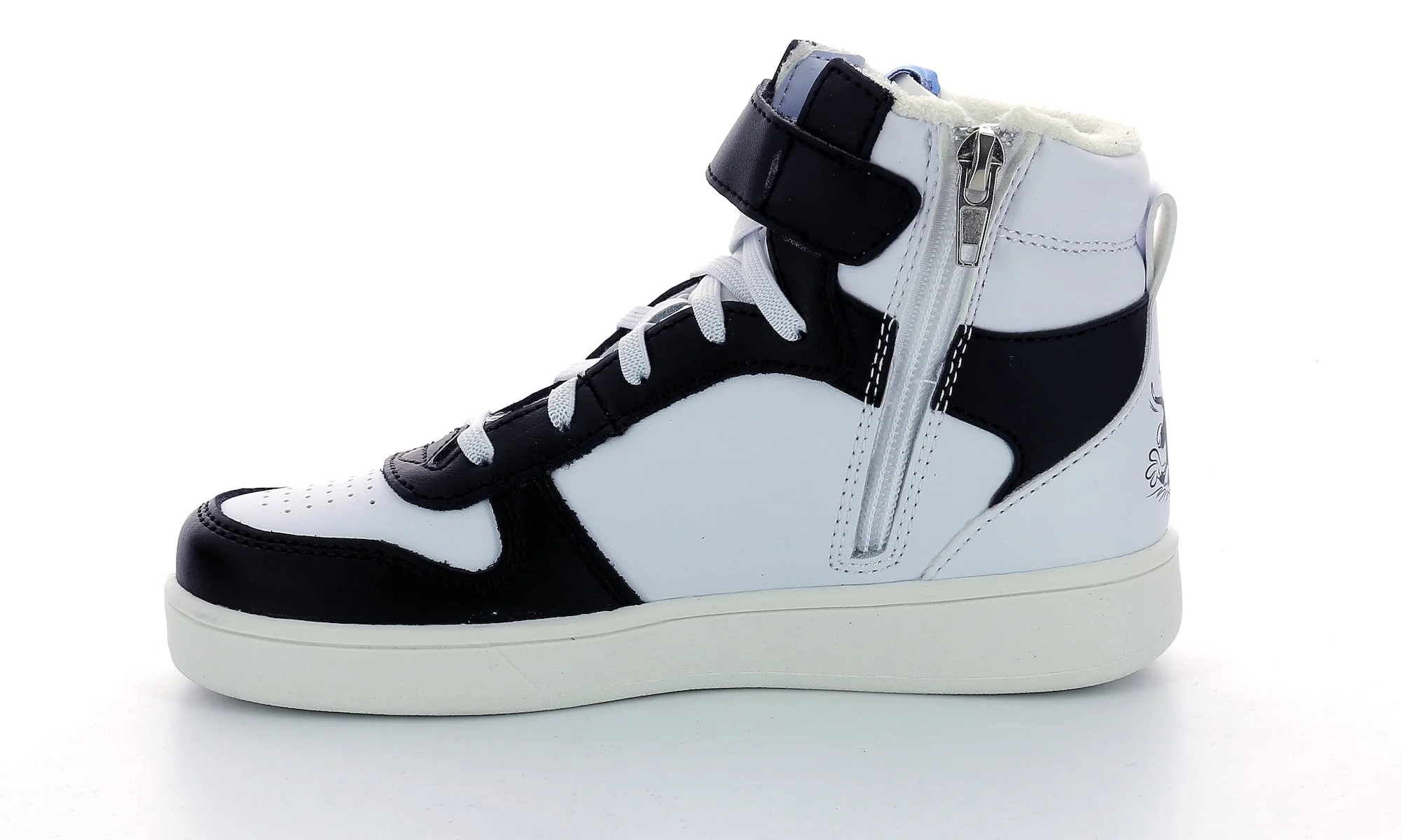 Sneakers Basses Magic Ps Licenz - Black/White - Enfant - Image 4
