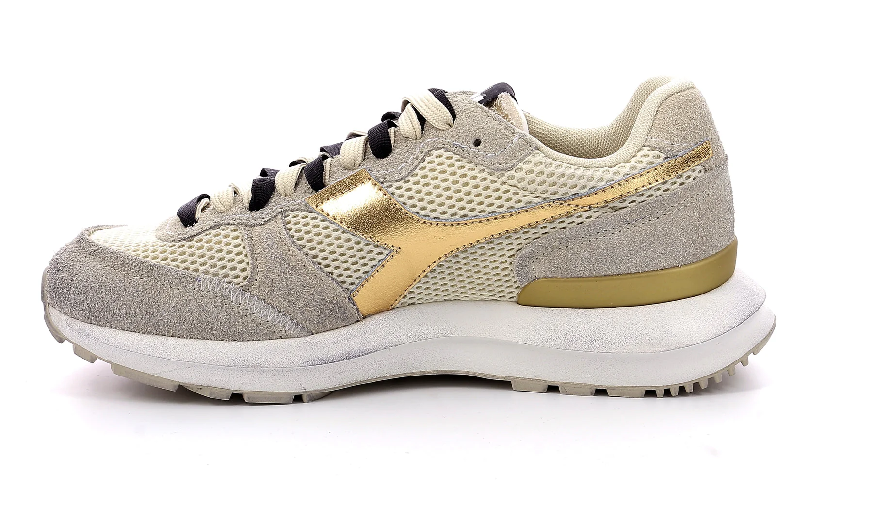 Sneakers Bas - Kmaro 42 Metal - Seedpearl/Oyster Gray - Image 4