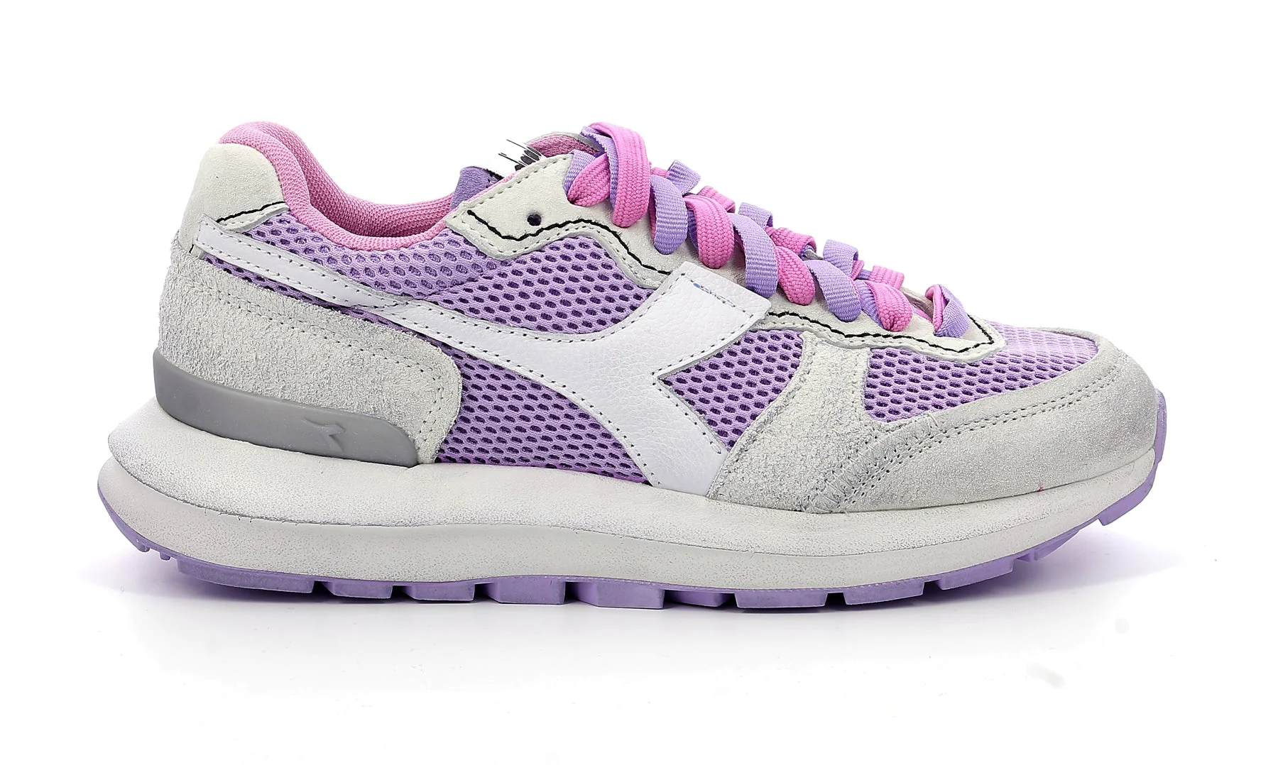 Sneakers Bas - Kamaro 42 Pigsk - White/Cyclamen/Violet - Image 2