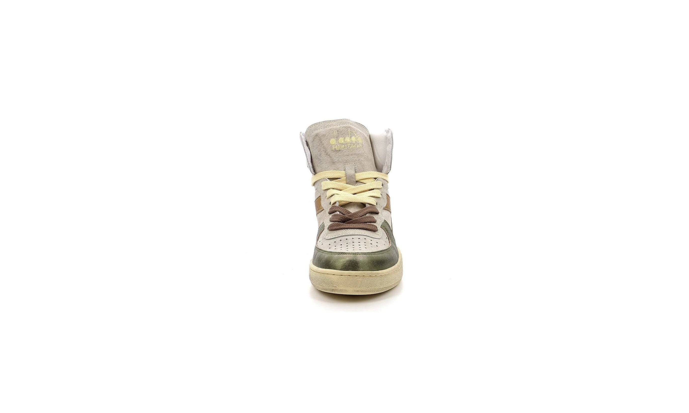 Sneakers Haut Mi Basket Metal - Oyster White/ D Oe - Femme - Image 10