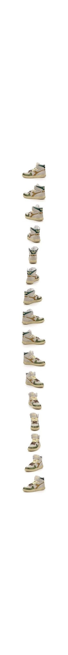 Sneakers Haut Mi Basket Metal - Oyster White/ D Oe - Femme - Image 11