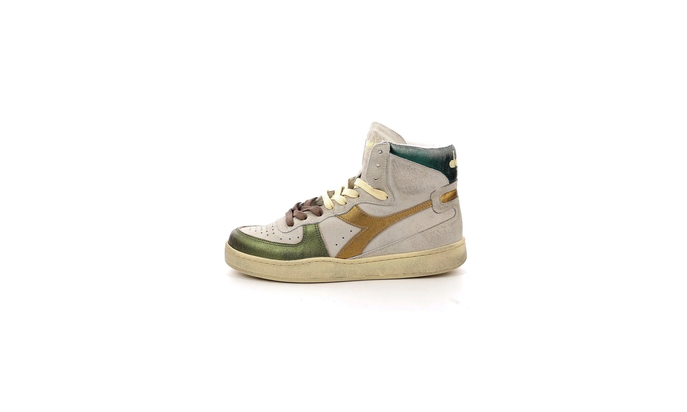 Sneakers Haut Mi Basket Metal - Oyster White/ D Oe - Femme - Image 7