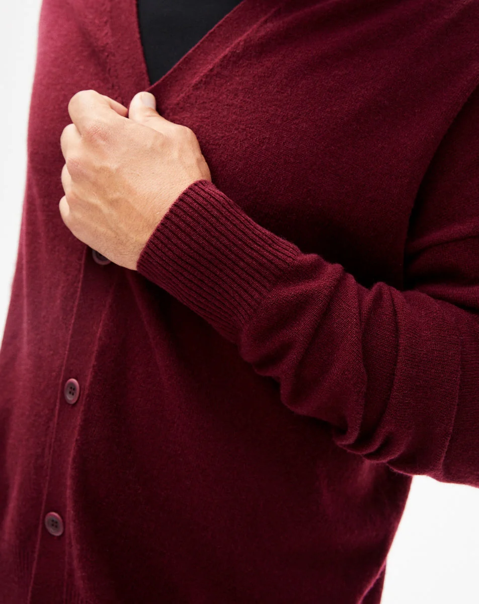 Gilet Cachemire Laine - Dahlia - Homme - Image 2