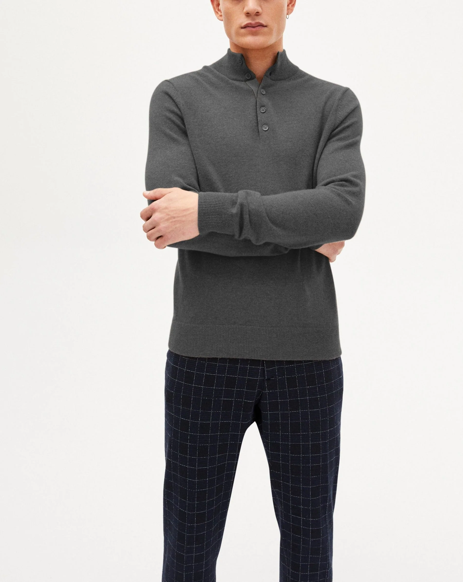 Sweat-Shirt Bicolore - Loup Et Givre - Homme - Image 3