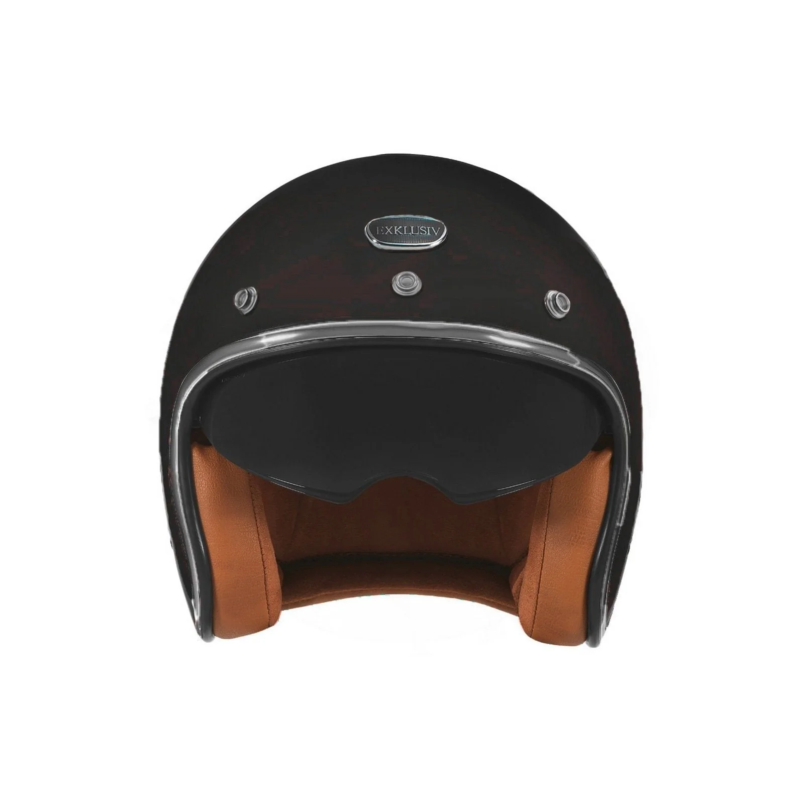 Exklusiv - Casque Jet Exklusiv Volt - Noir Mat - Image 4