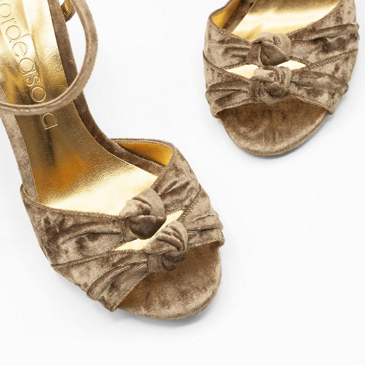 Flordeasoka - Chaussures À Talons Lucca 9 Nugat - Beige Foncé - Image 3