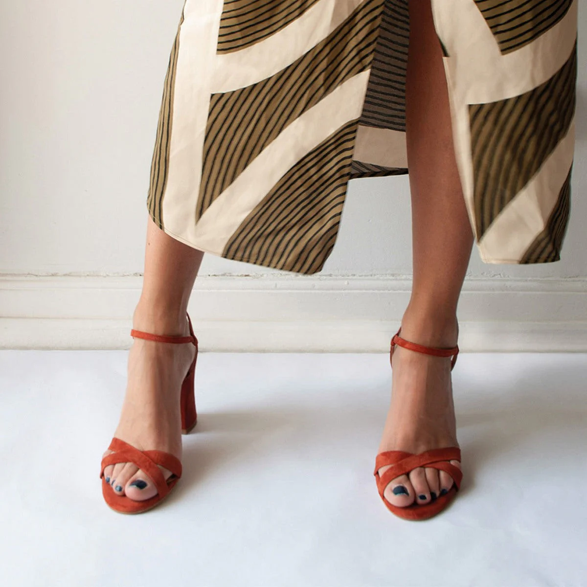 Flordeasoka - Chaussures À Talons Philippa 9 Terracota - Marron - Image 2