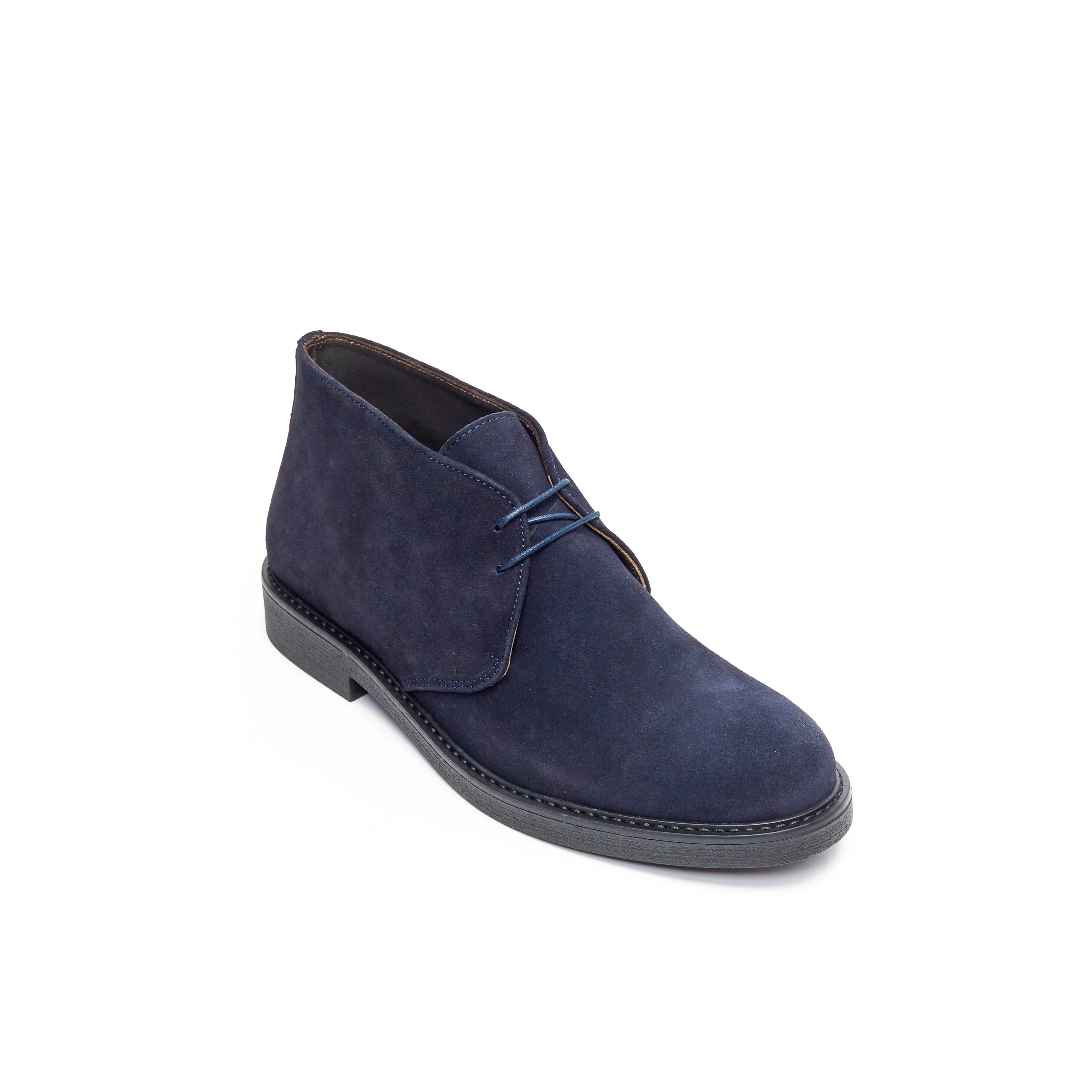 Frank Daniel - Bottines Chukka - Bleu - Homme - Image 3