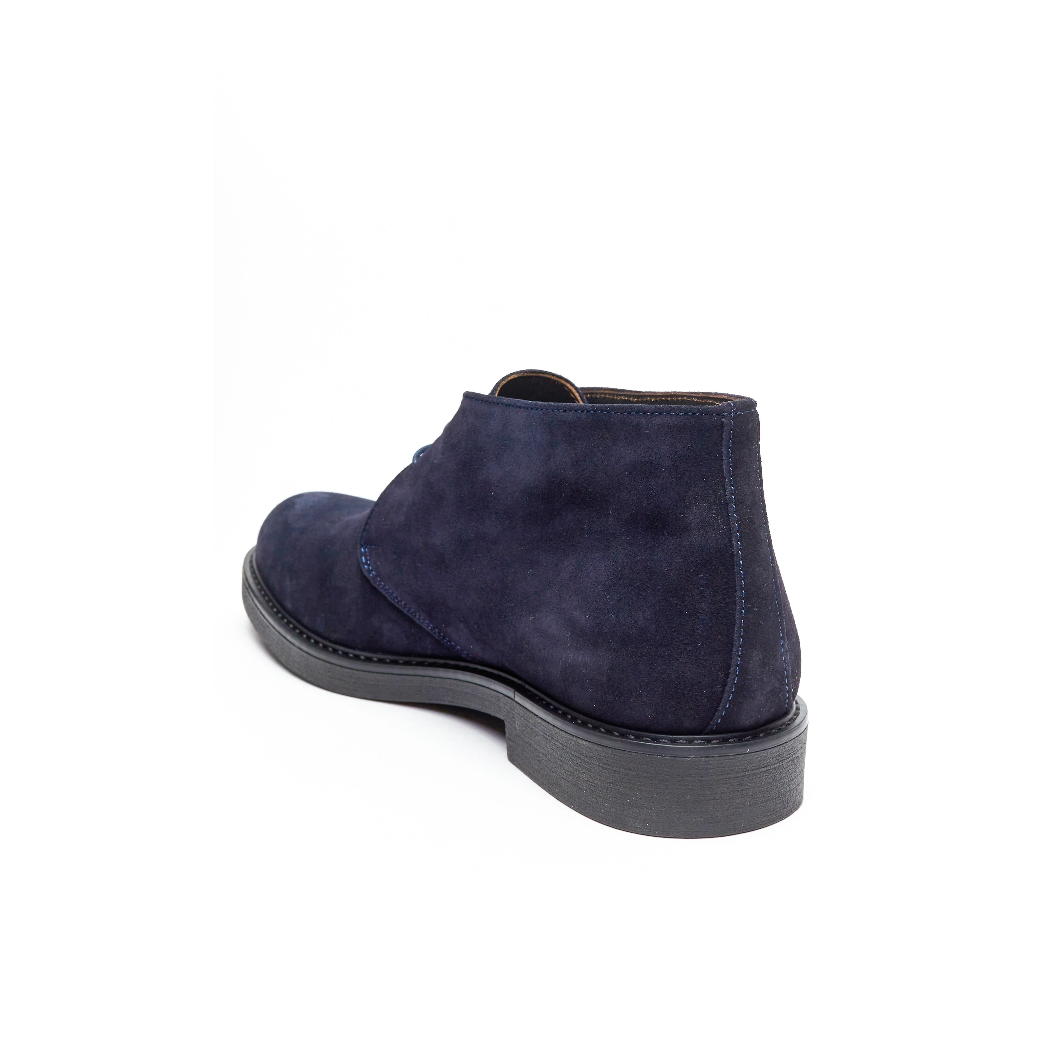 Frank Daniel - Bottines Chukka - Bleu - Homme - Image 4