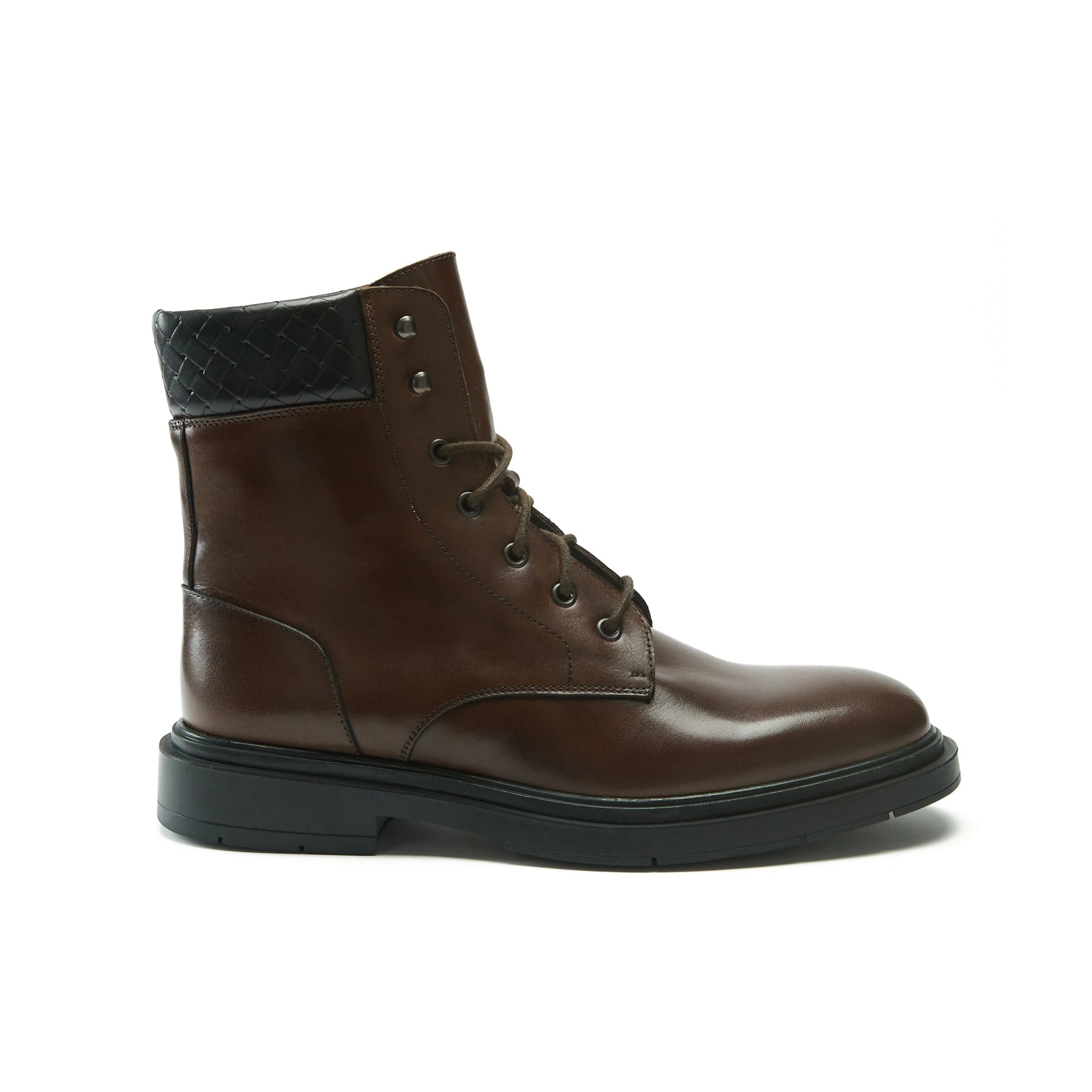 Frank Daniel - Bottine Derby - Marron - Homme - Image 2