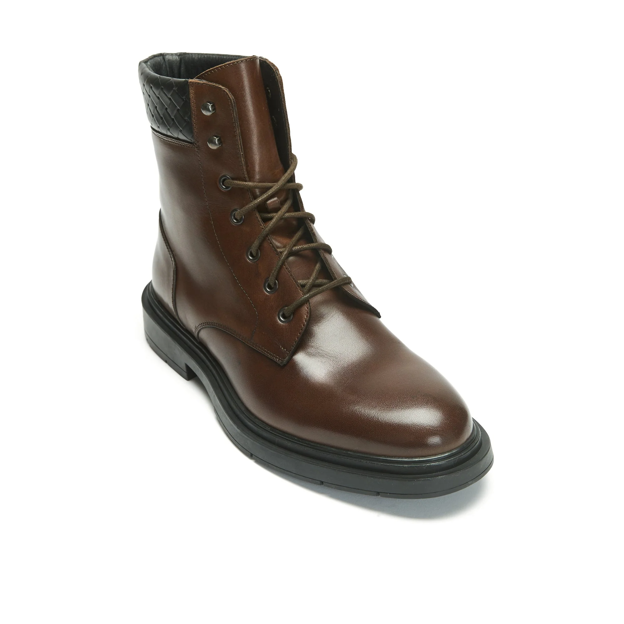Frank Daniel - Bottine Derby - Marron - Homme - Image 3