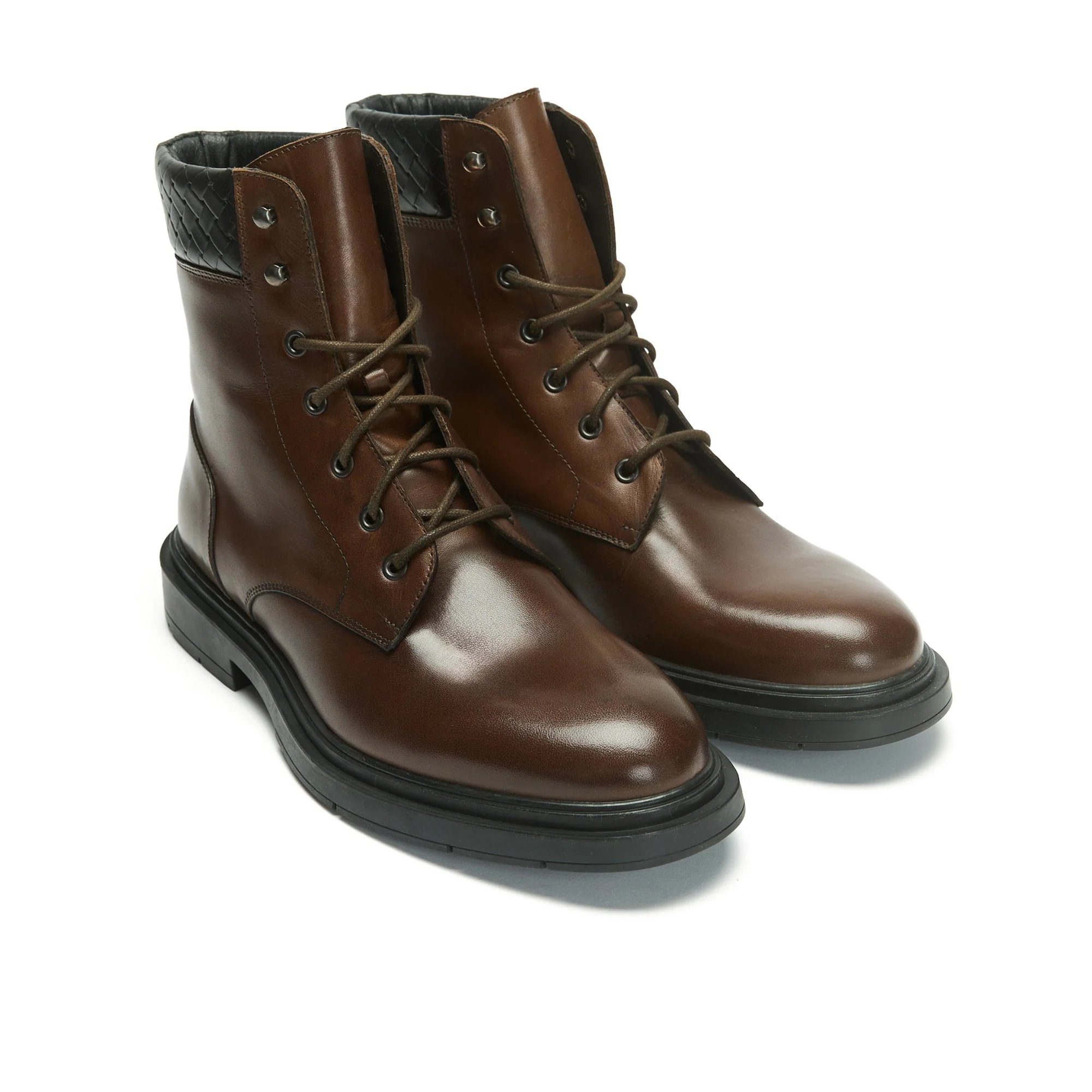 Frank Daniel - Bottine Derby - Marron - Homme - Image 6
