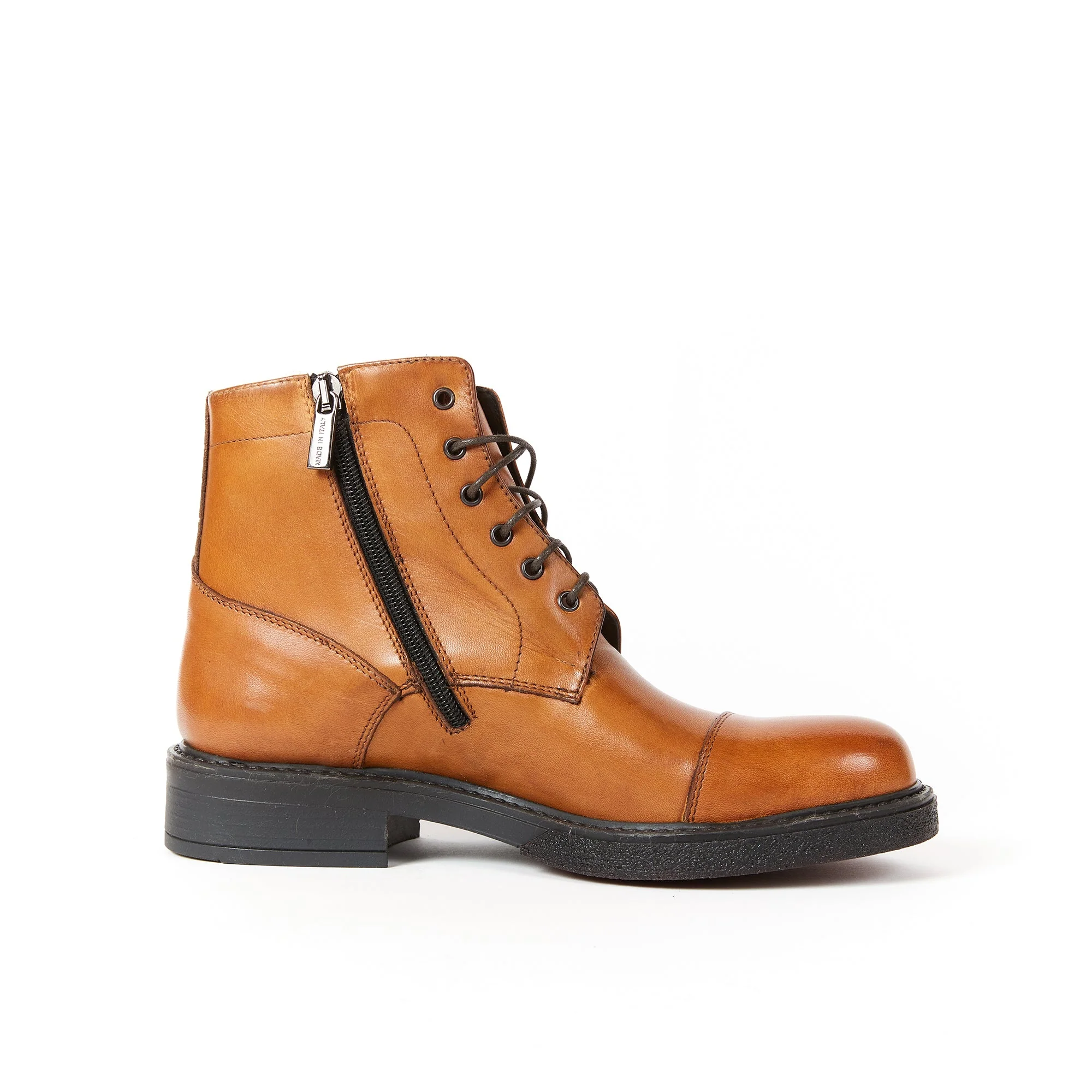 Frank Daniel - Botte À Lacets Et Bout Renforcé - Marron - Femme - Image 6