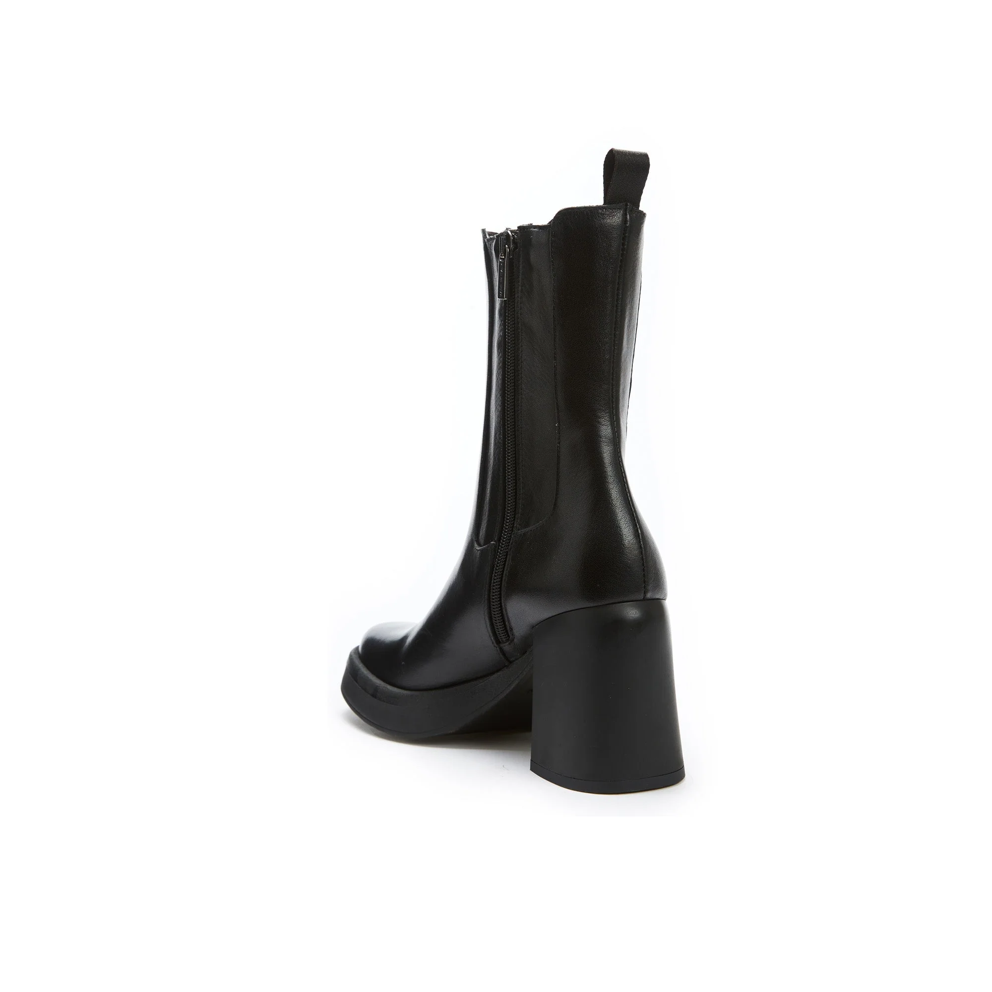 Frank Daniel - Bottes Chelsea À Talons - Noir - Femme - Image 4