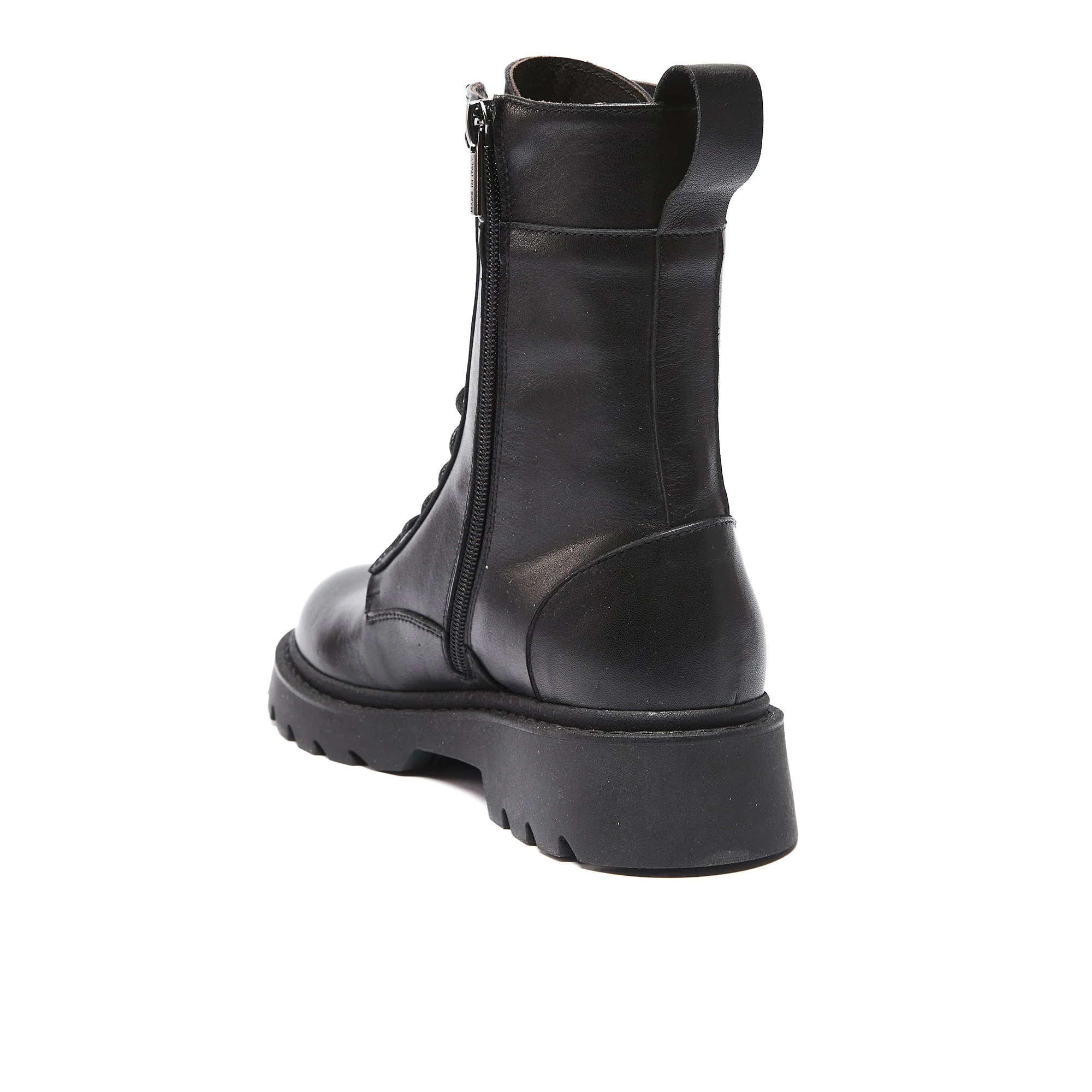 Frank Daniel - Bottines À Lacets Montantes - Noir - Femme - Image 3