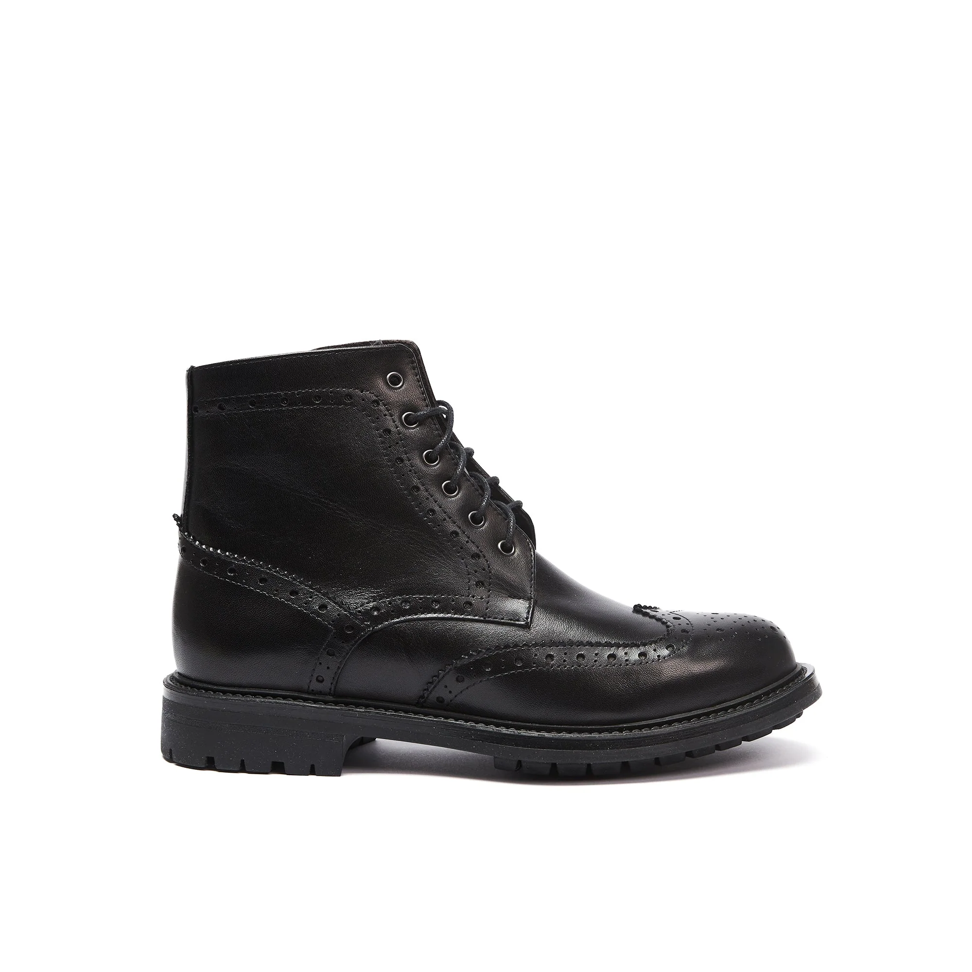 Frank Daniel - Bottes À Lacets Et Ailerons - Noir - Femme - Image 2