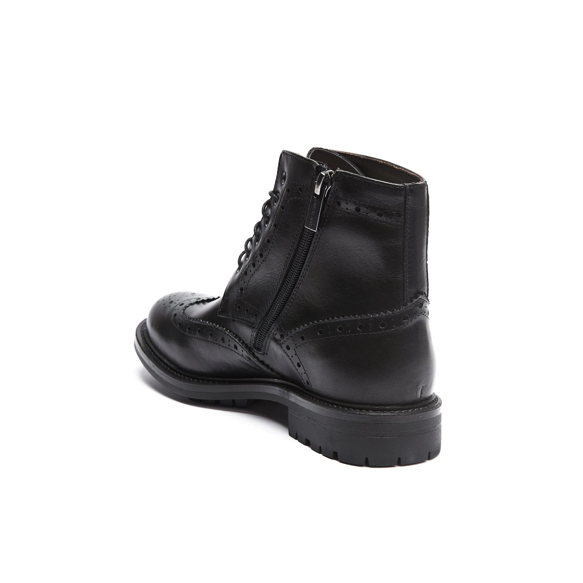 Frank Daniel - Bottes À Lacets Et Ailerons - Noir - Femme - Image 4