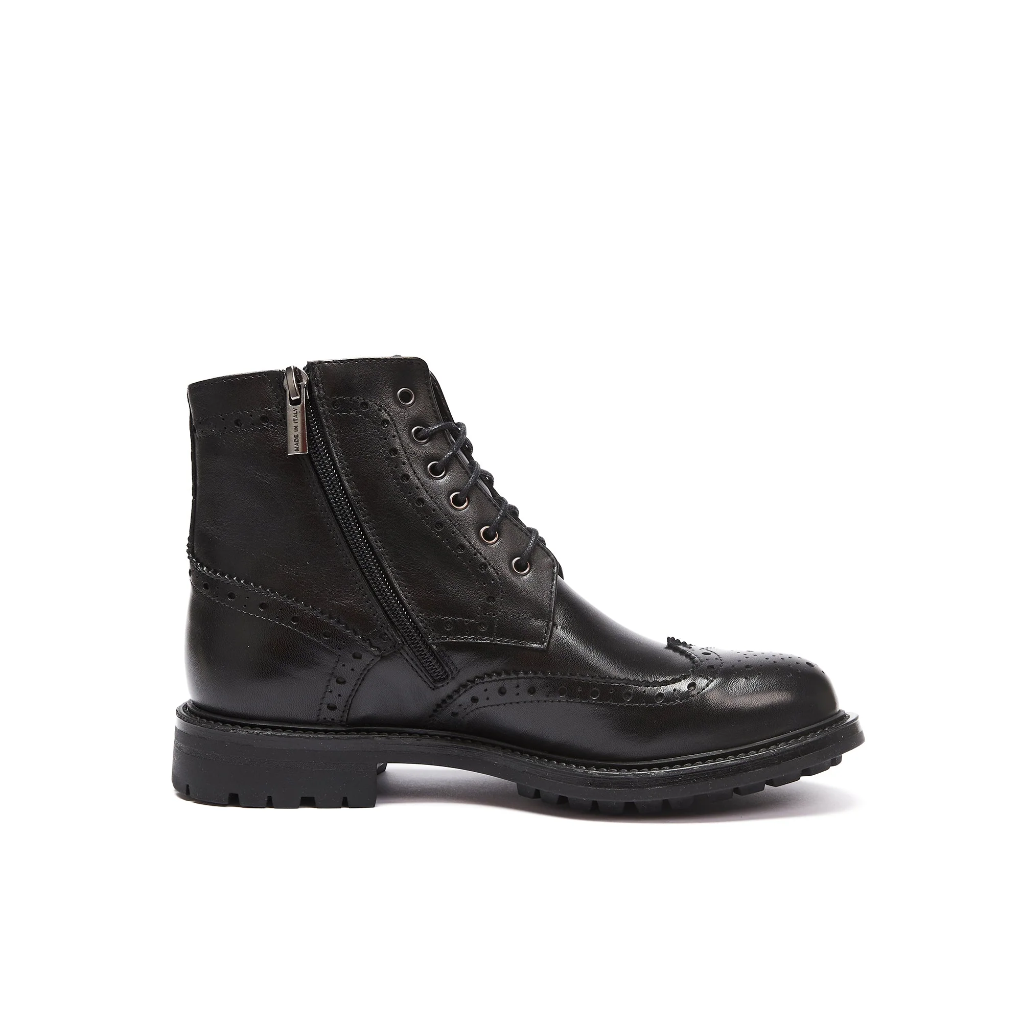 Frank Daniel - Bottes À Lacets Et Ailerons - Noir - Femme - Image 7