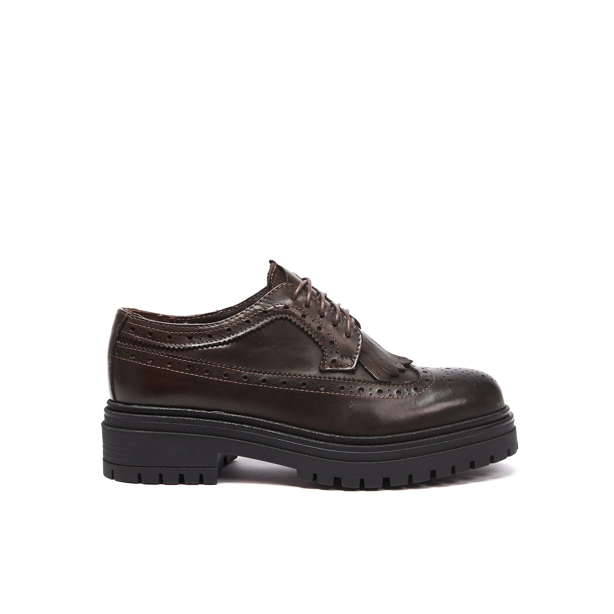 Frank Daniel - Casquette Aile Derby - Marron Foncé - Femme - Image 2