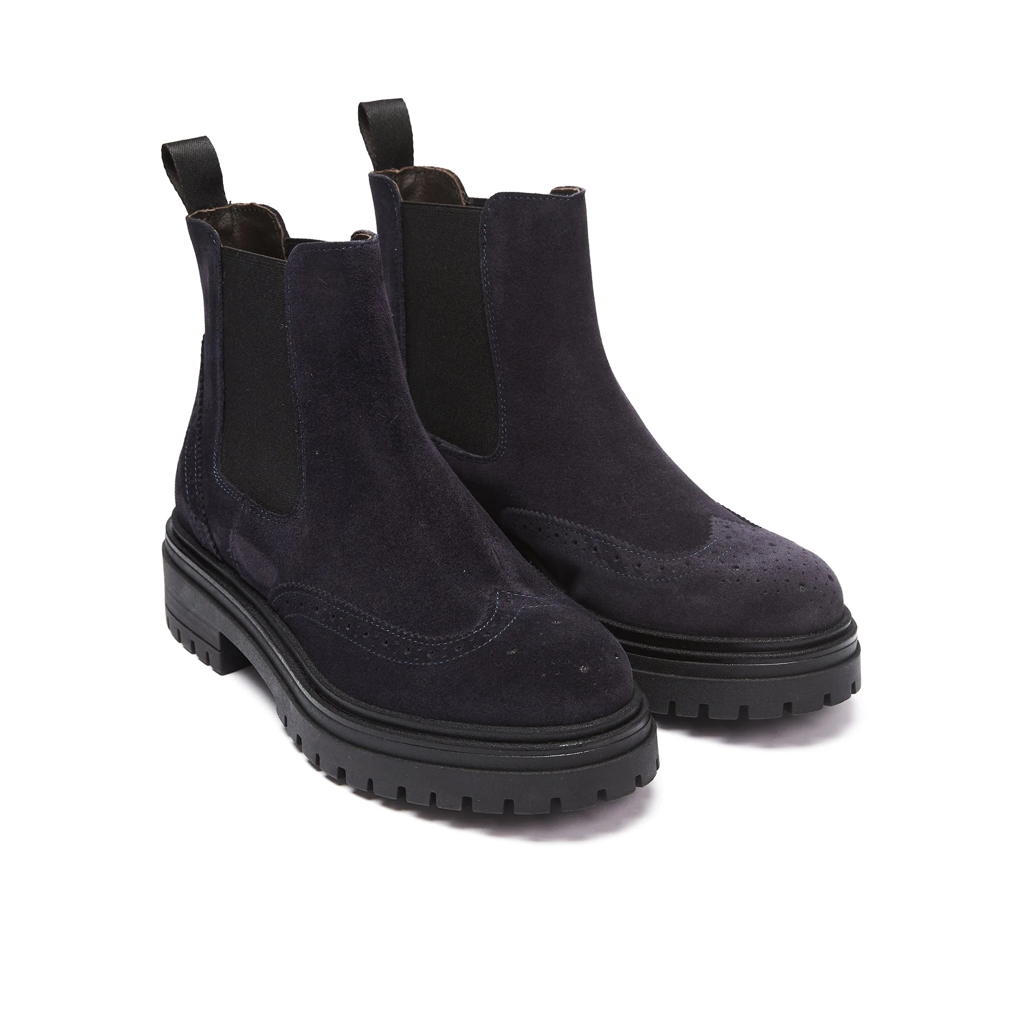 Frank Daniel - Bottes Chelsea À Capuchon - Bleu - Femme - Image 6