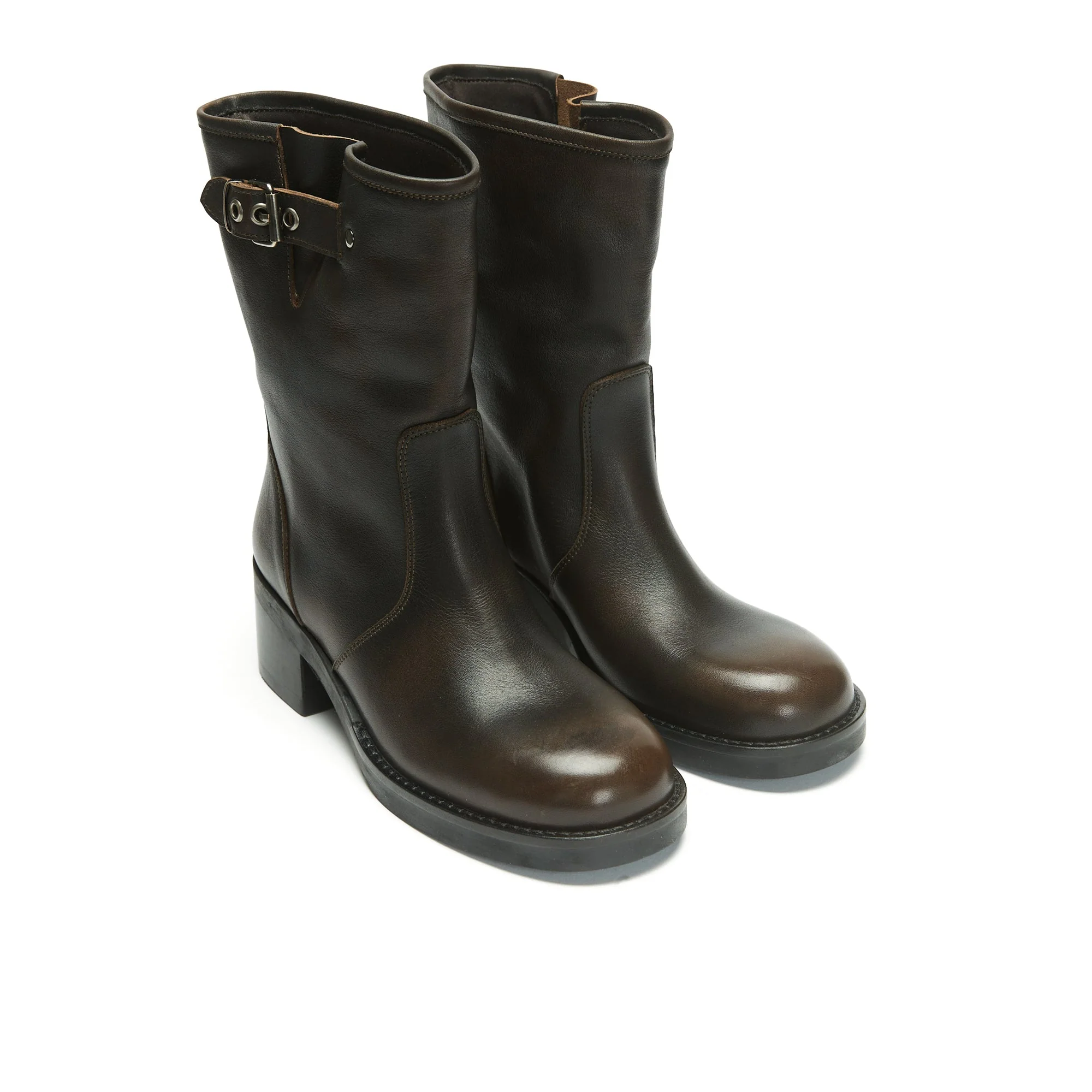 Frank Daniel - Bottes De Motarde - Marron - Femme - Image 6