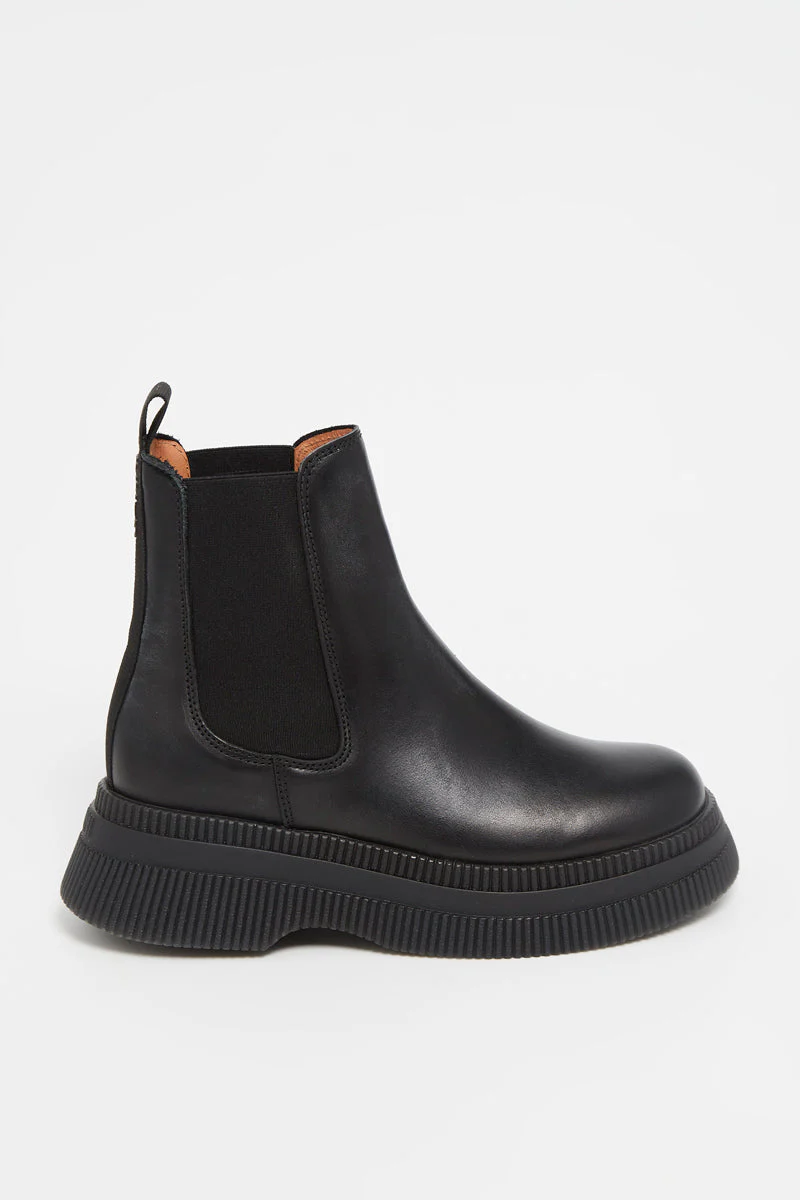 Ganni - Botte Chelsea Creepers - Black - Image 2