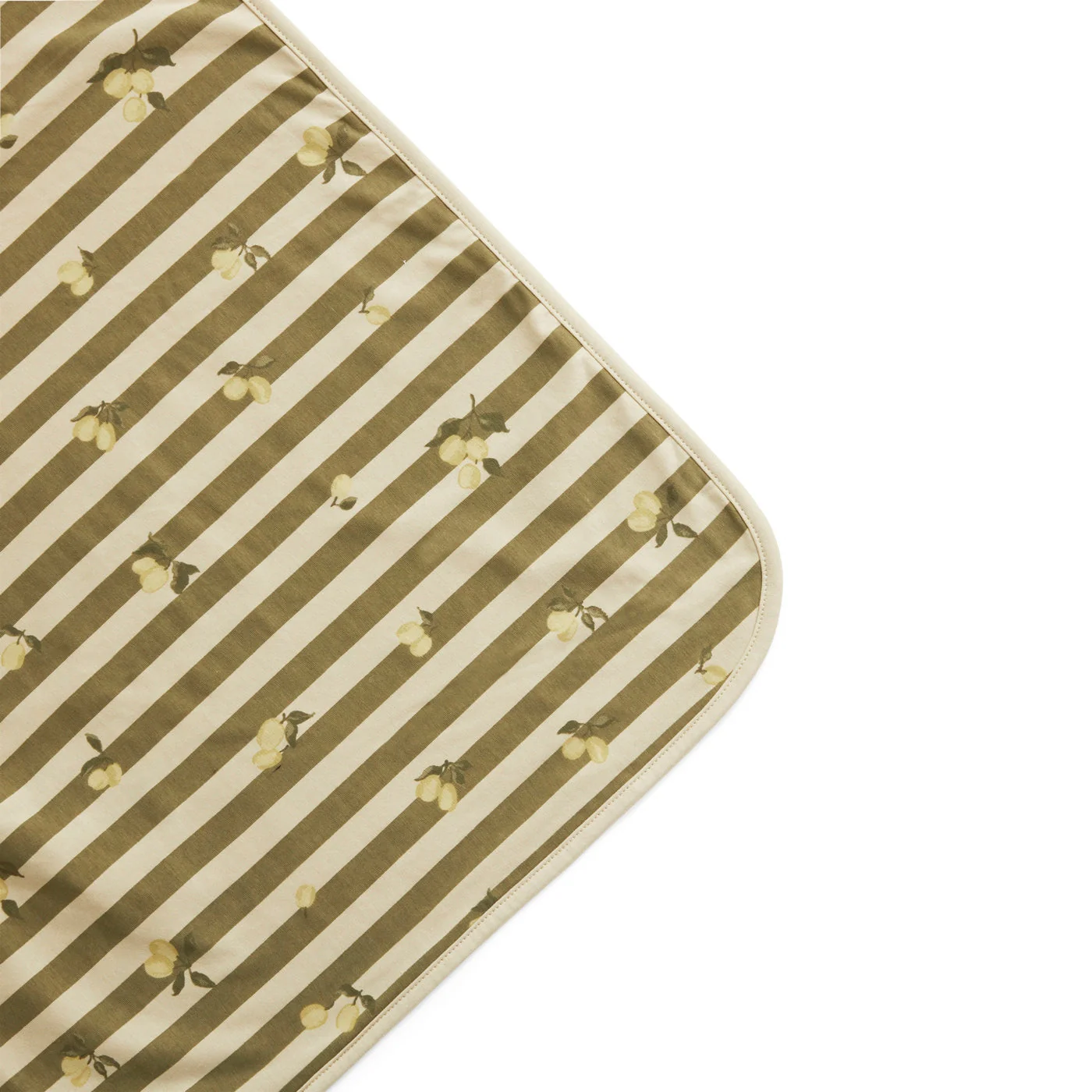 Couverture En Jersey - Stripe Prune - Image 2