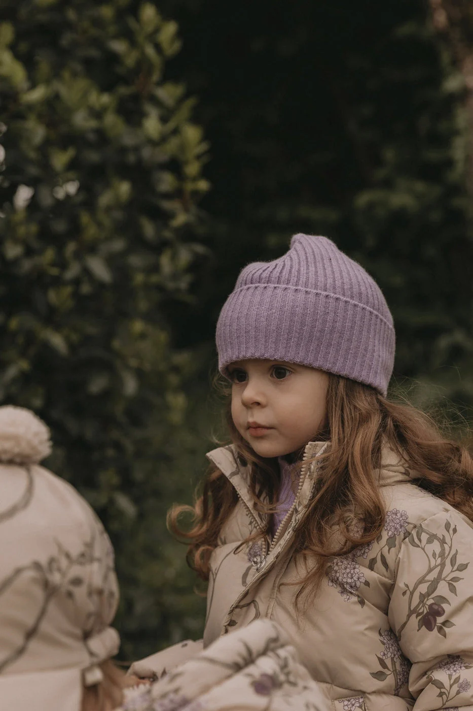 Bonnet Tricoté - Lilas - Image 2