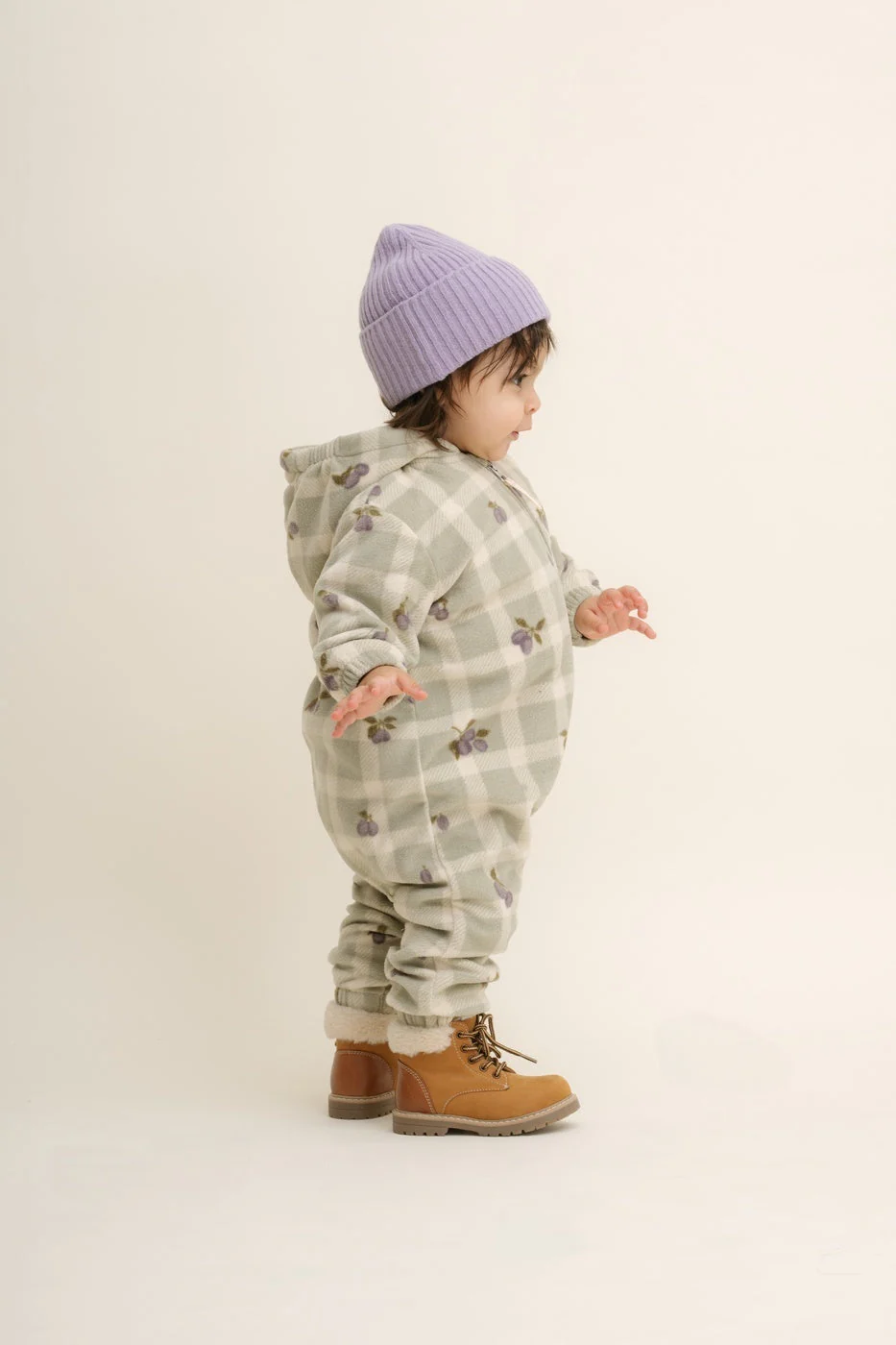 Bonnet Tricoté - Lilas - Image 5