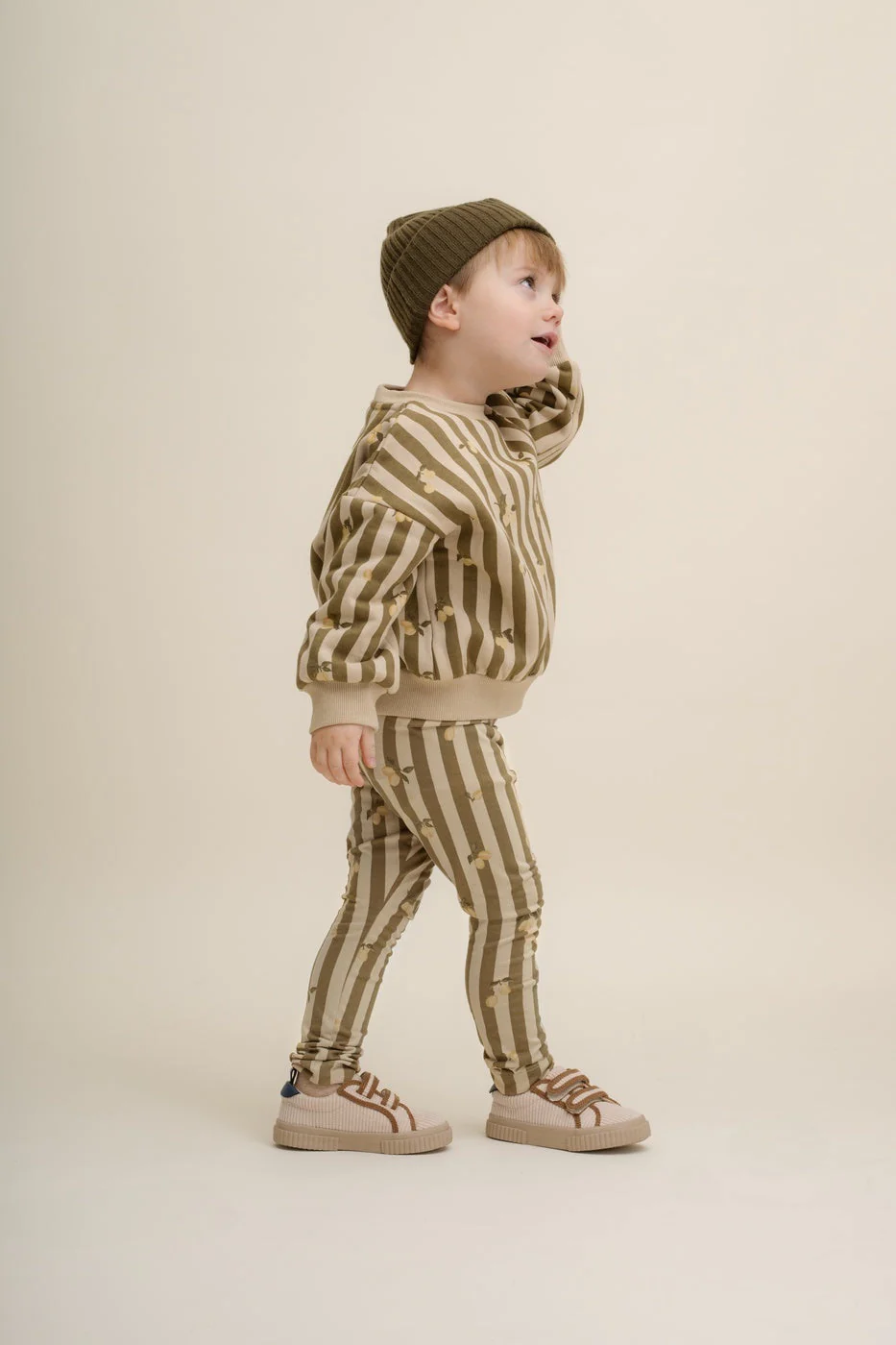 Bonnet Tricoté - Olive - Image 3