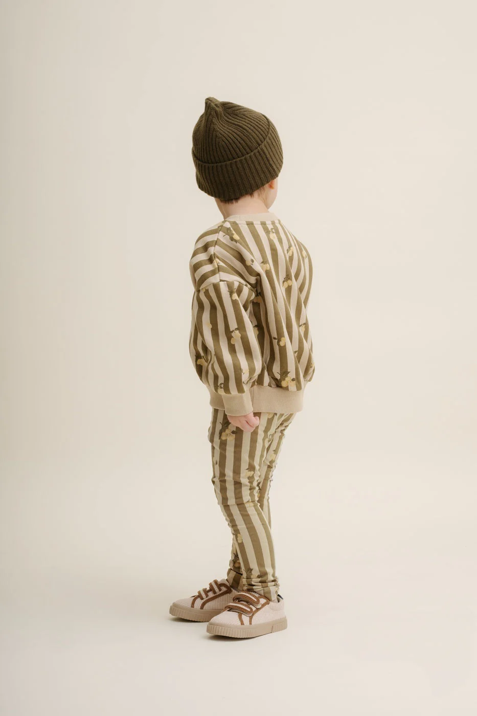 Bonnet Tricoté - Olive - Image 4