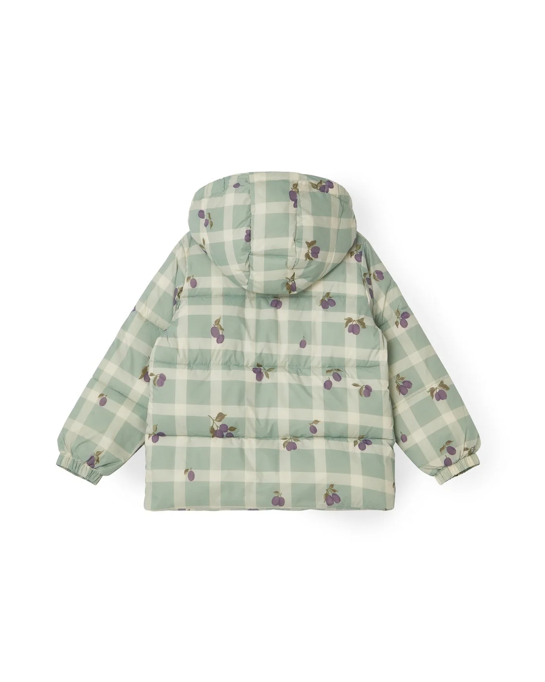 Veste Bouffante - Prune Check - Image 3