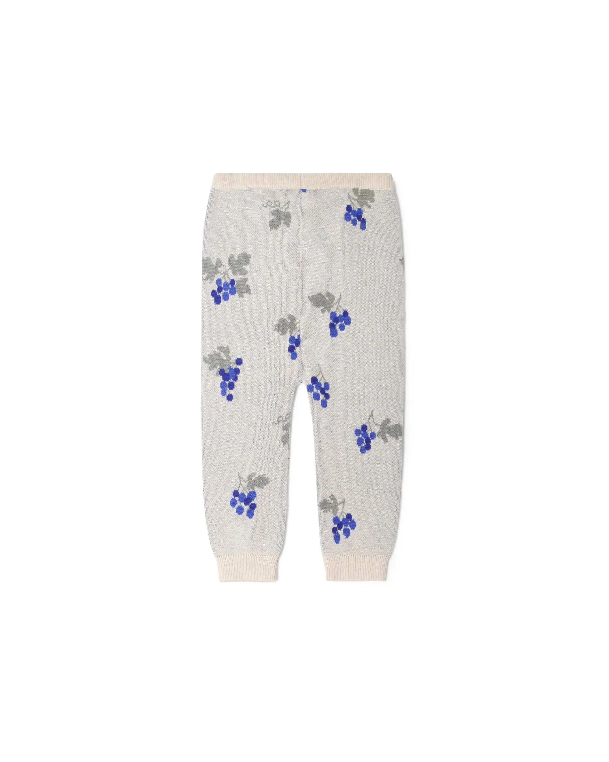 Pantalon Tricot Bébé - Raisin Écru - Image 2