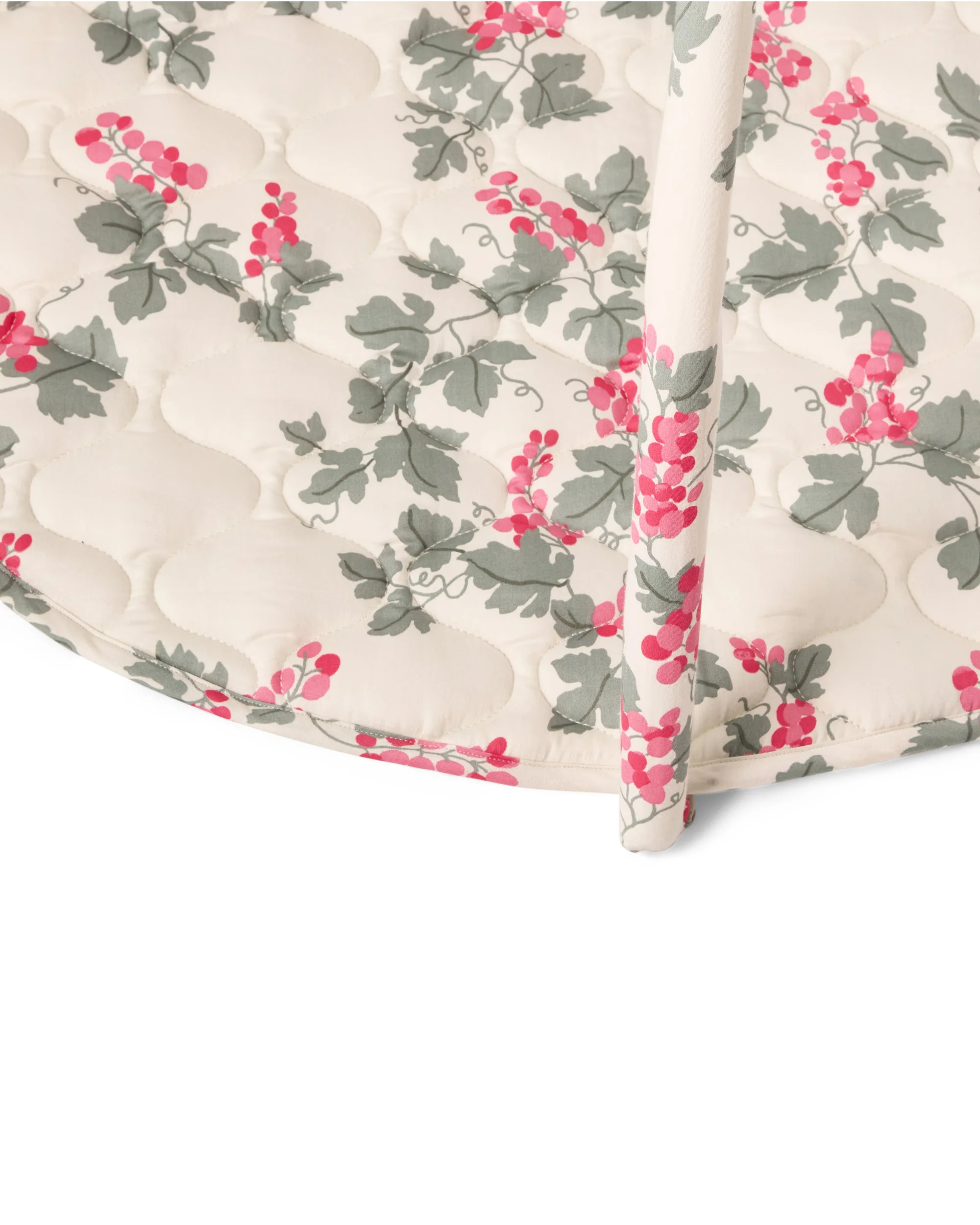Tapis D'Éveil Matelassé En Satin - Raisin Rose - Image 4