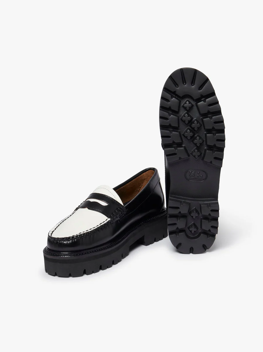 Weejun Superlug Penny - Black & White - Image 4