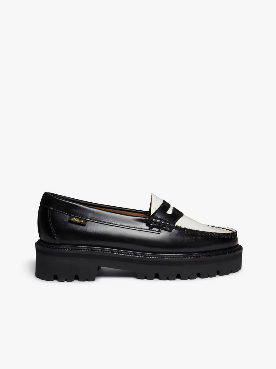 Weejun Superlug Penny - Black & White - Image 5