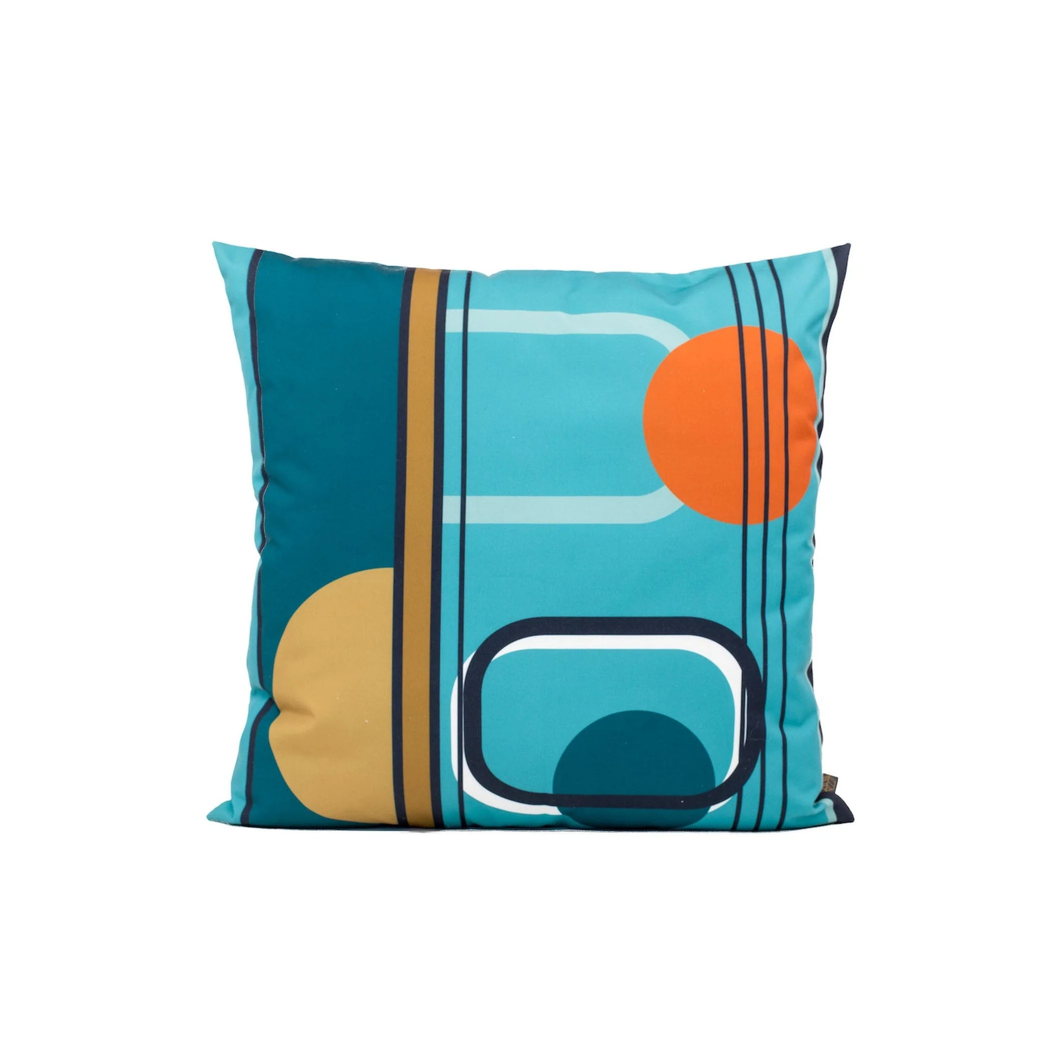 Haomy - Housse De Coussin Nikki - Bleu - Image 5
