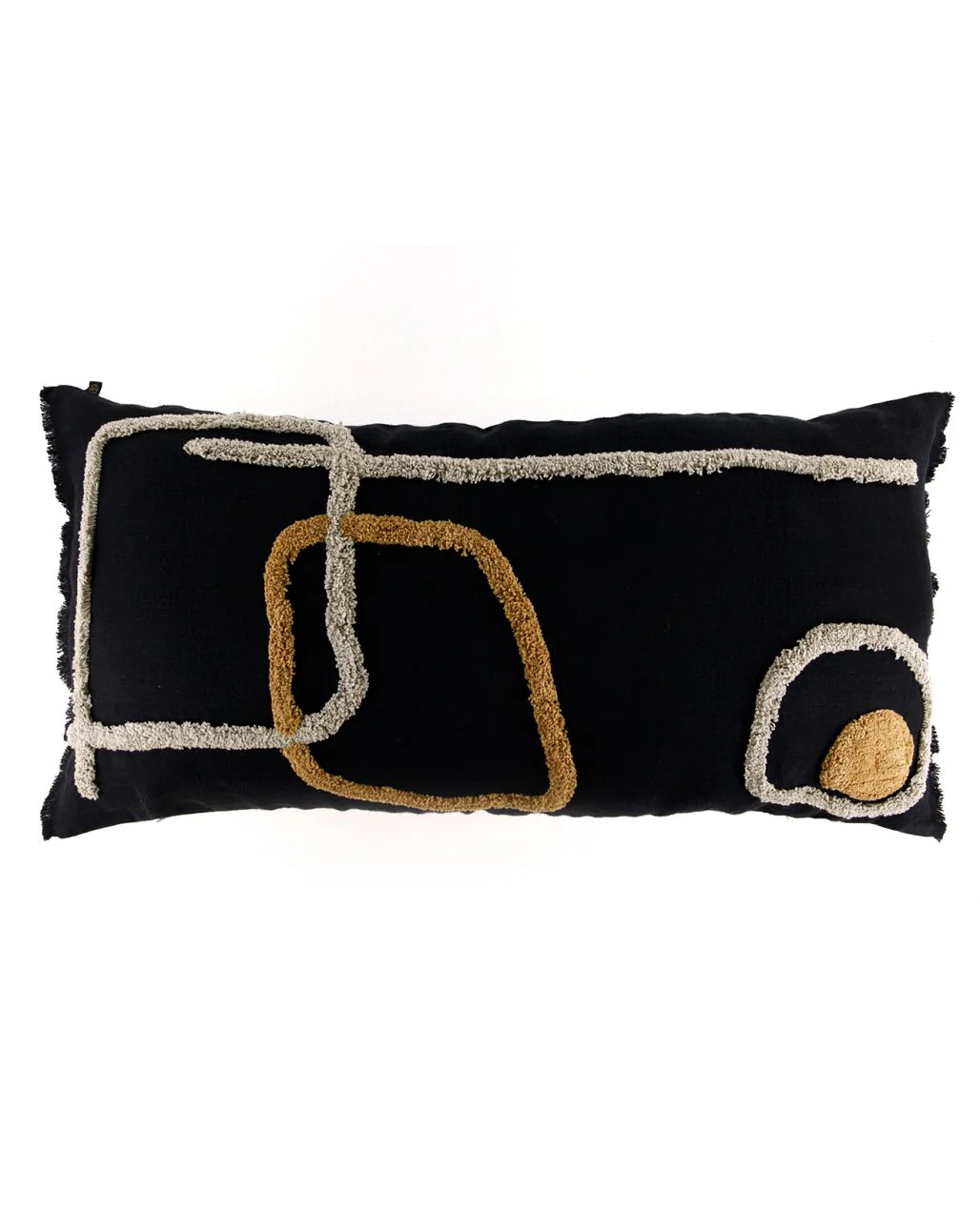 Housse De Coussin Tikri - Noir - Image 5