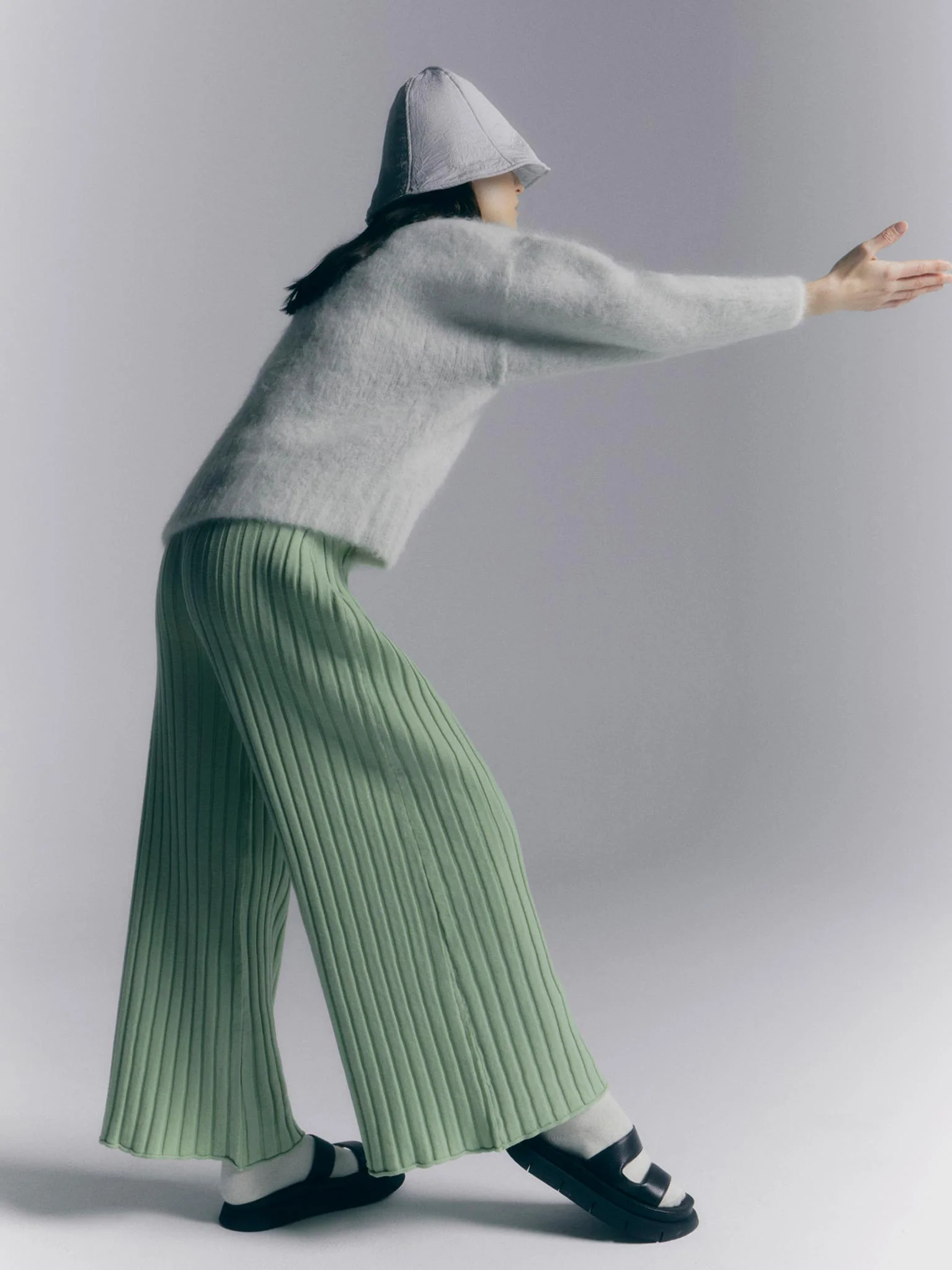Pantalon Hashigo - Sage - Image 4