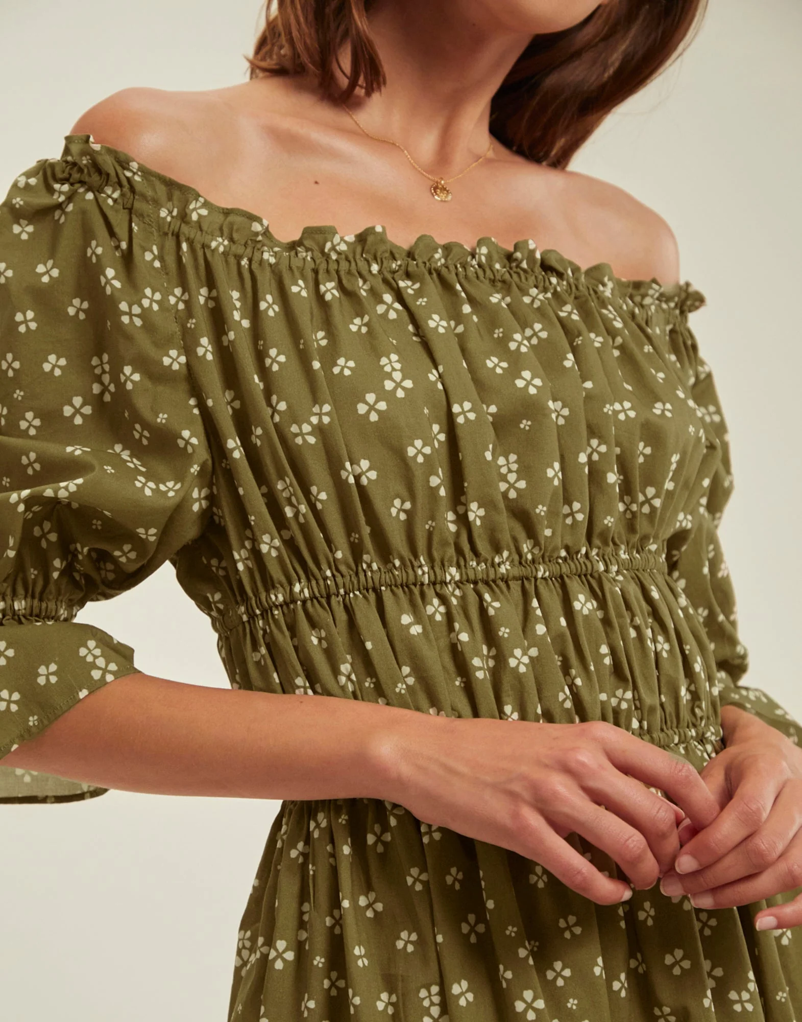 Robe Palmina - Lucky Khaki - Image 2