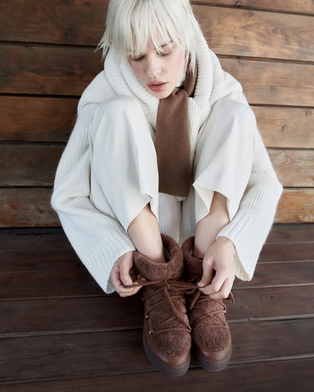 Boots Curly - Brown - Image 2