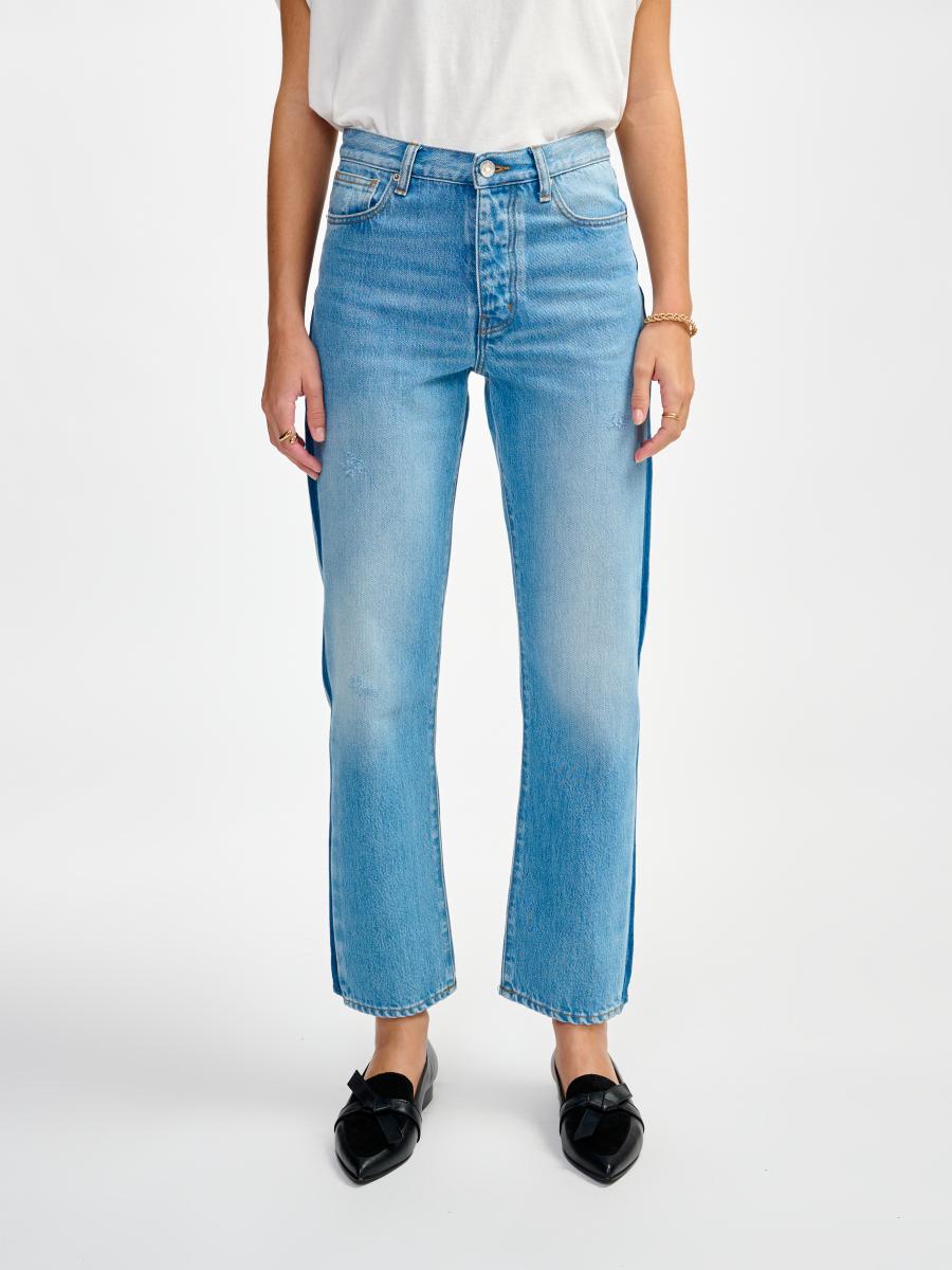Jean - Popeye - Used Lt Blue - Femme - Image 5