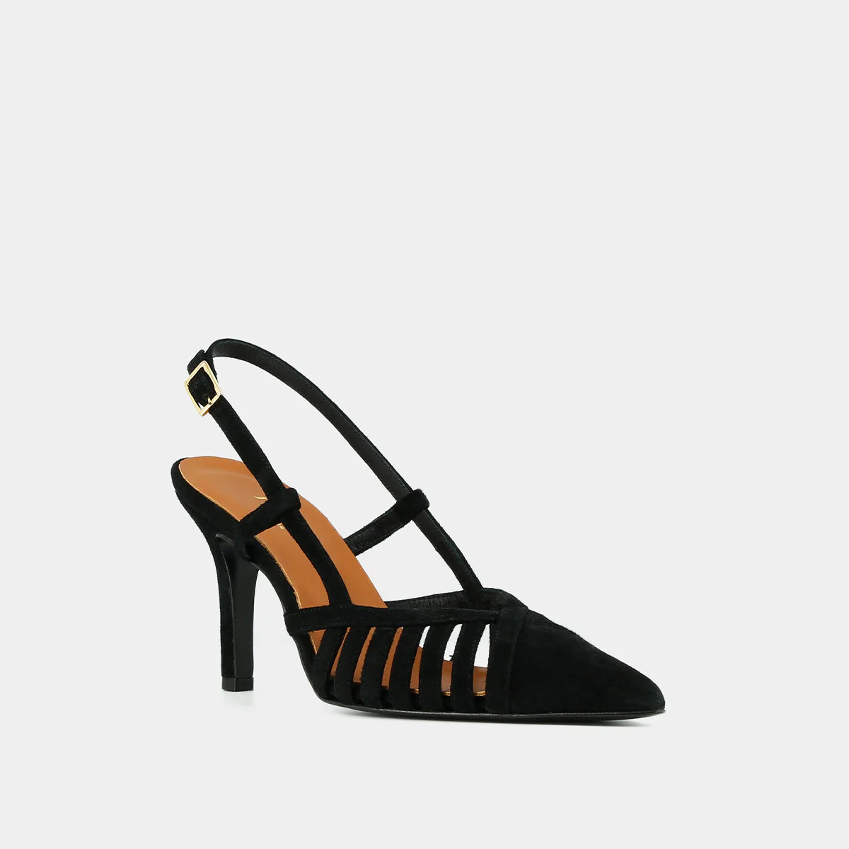 Sandales Dinky Velours - Noir - Image 4