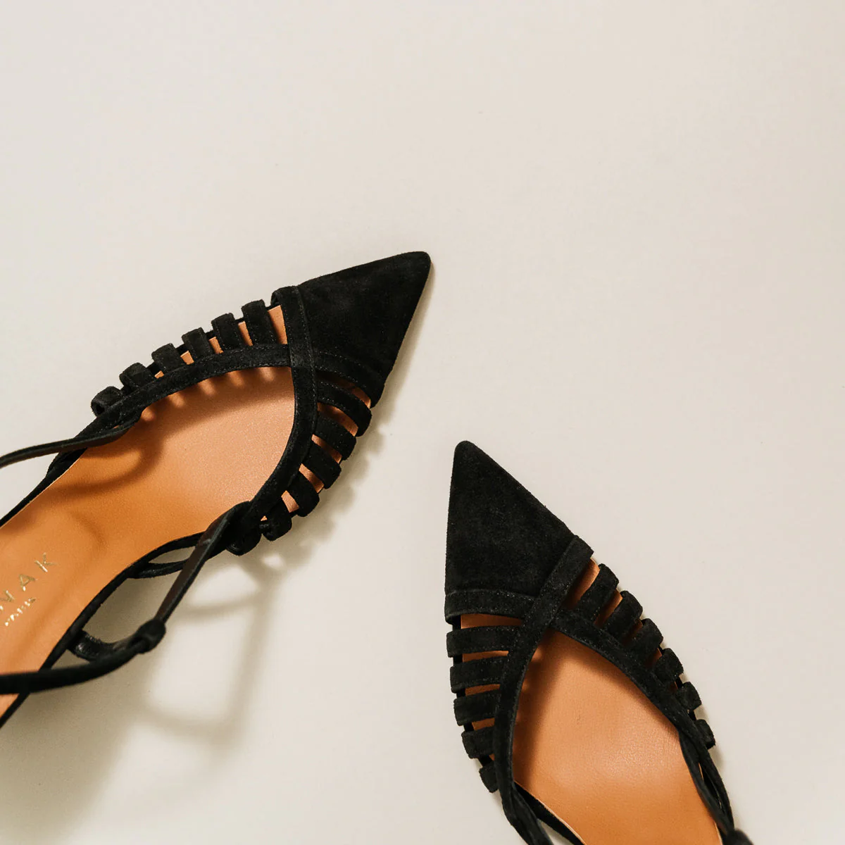 Sandales Dinky Velours - Noir - Image 5