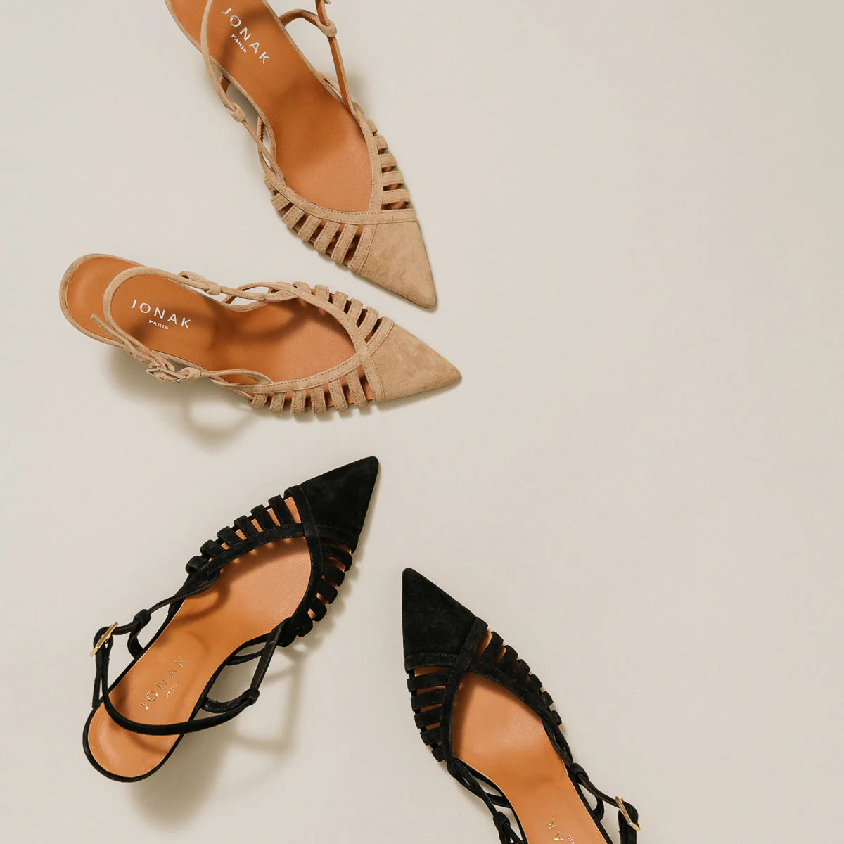Sandales Dinky Velours - Noir - Image 7