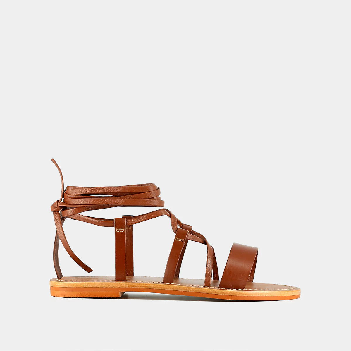 Plagettes Whisky Cuir - Cognac - Image 2