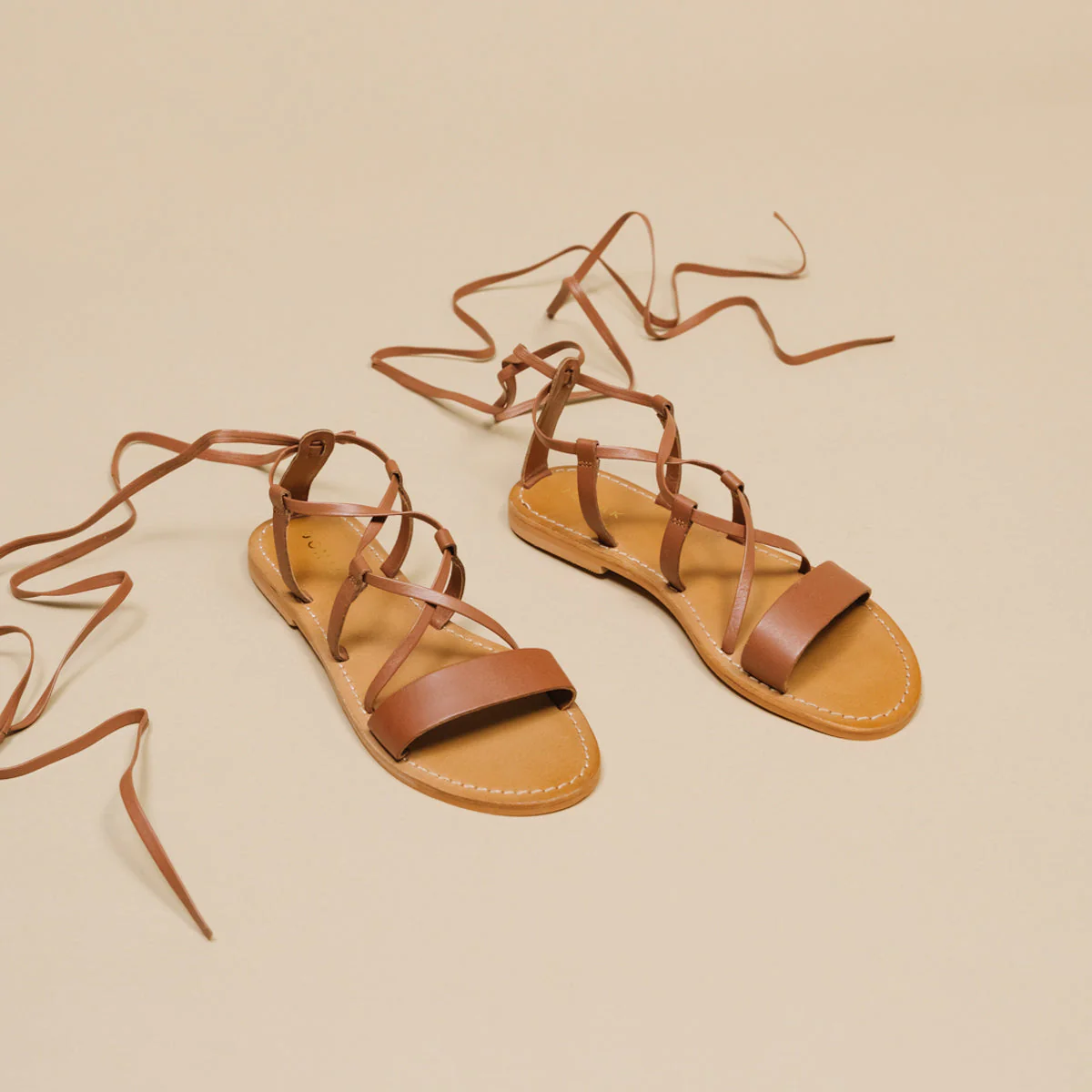 Plagettes Whisky Cuir - Cognac - Image 3