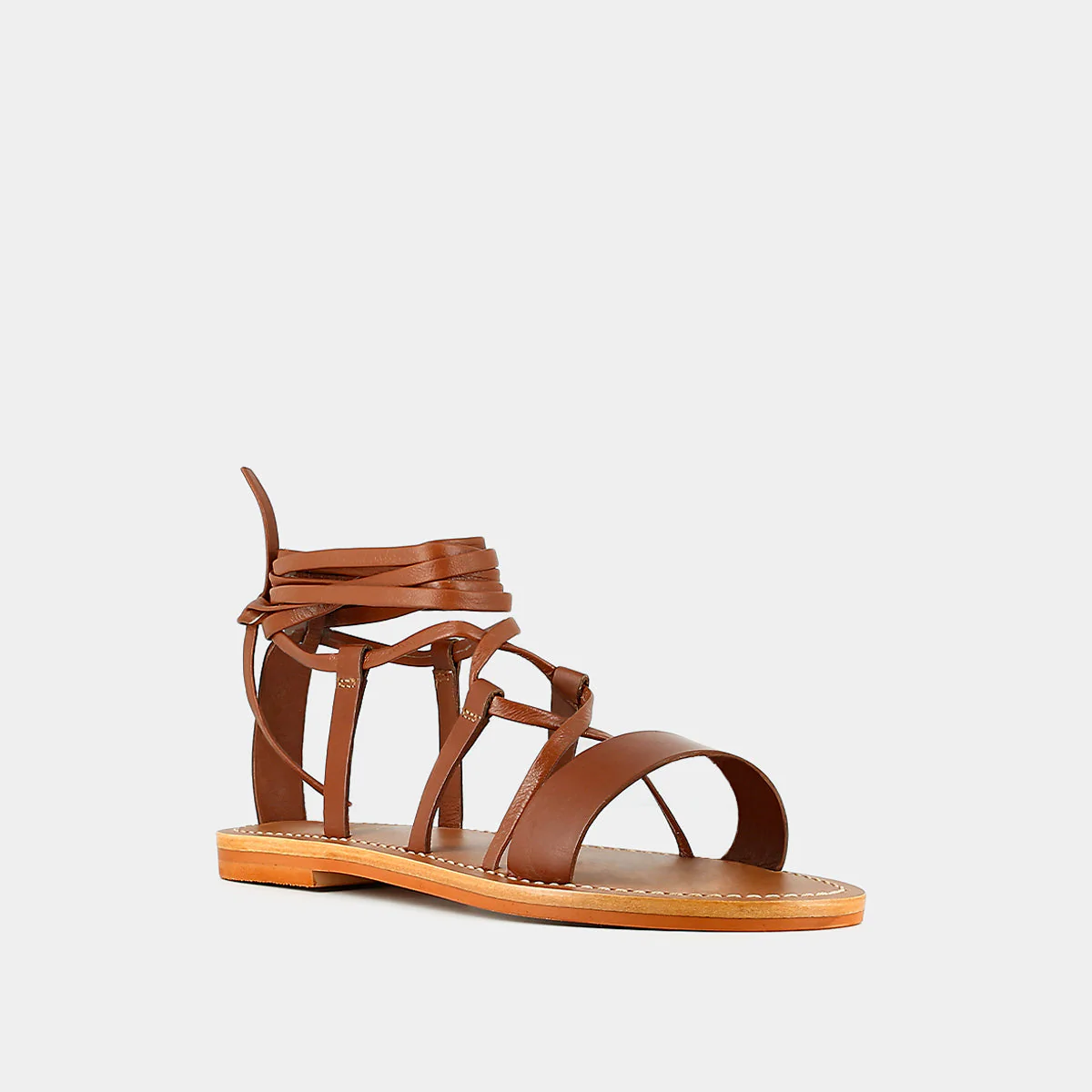 Plagettes Whisky Cuir - Cognac - Image 4